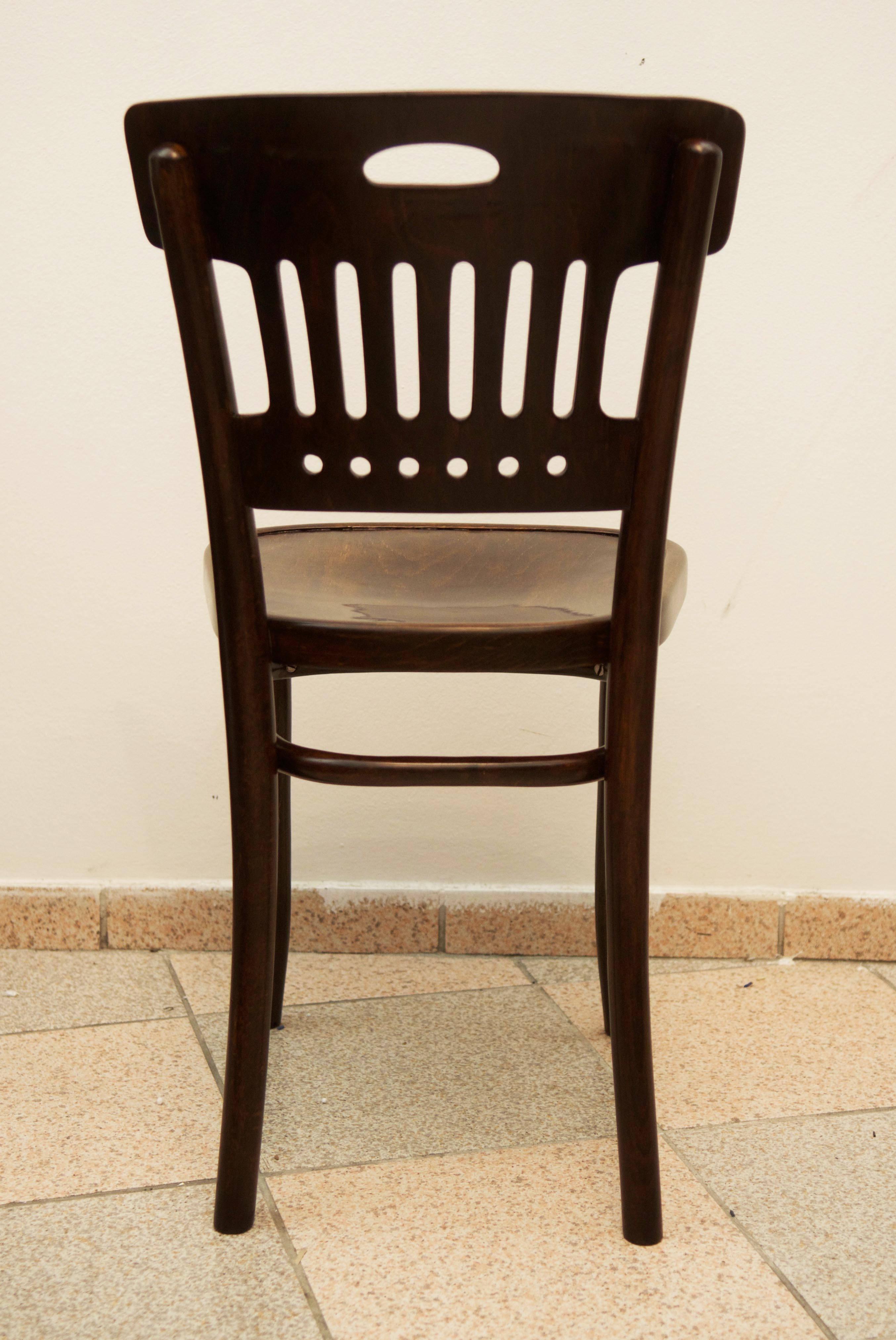 Sider-Sessel von Marcel Kammerer, Thonet zugeschrieben (Wiener Secession) im Angebot