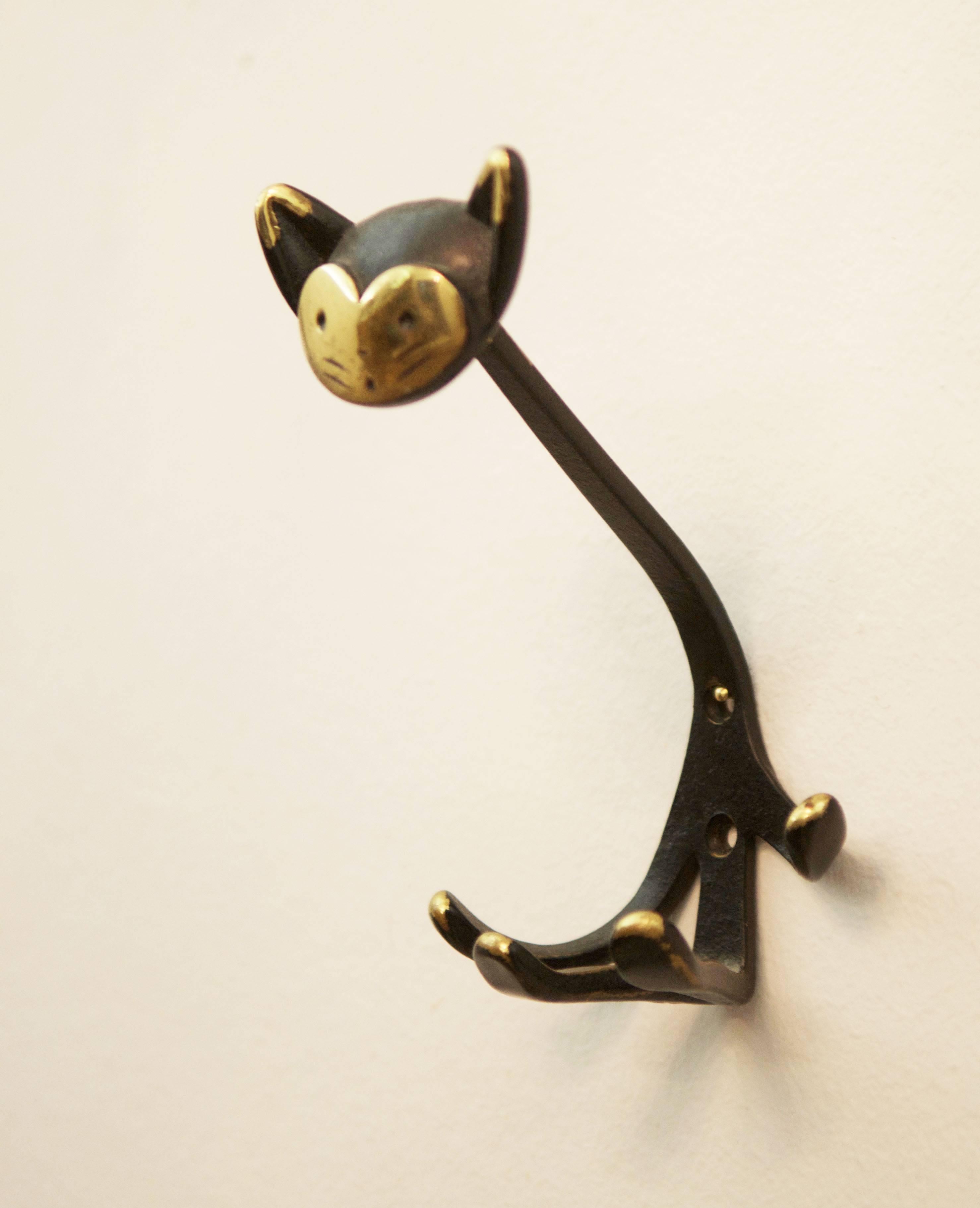 cat coat hooks