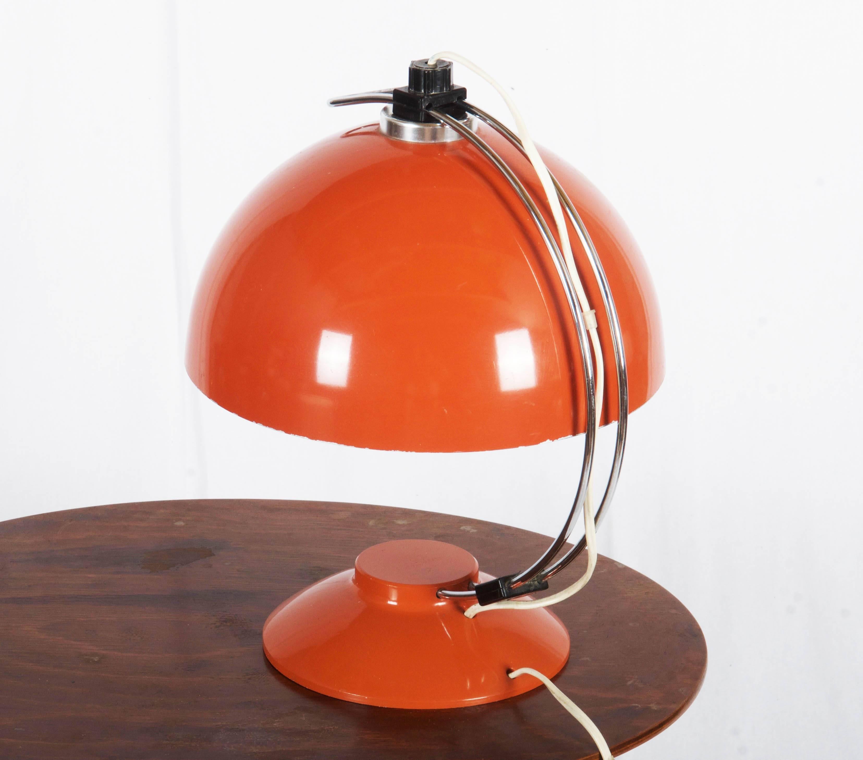 desk lamp orange