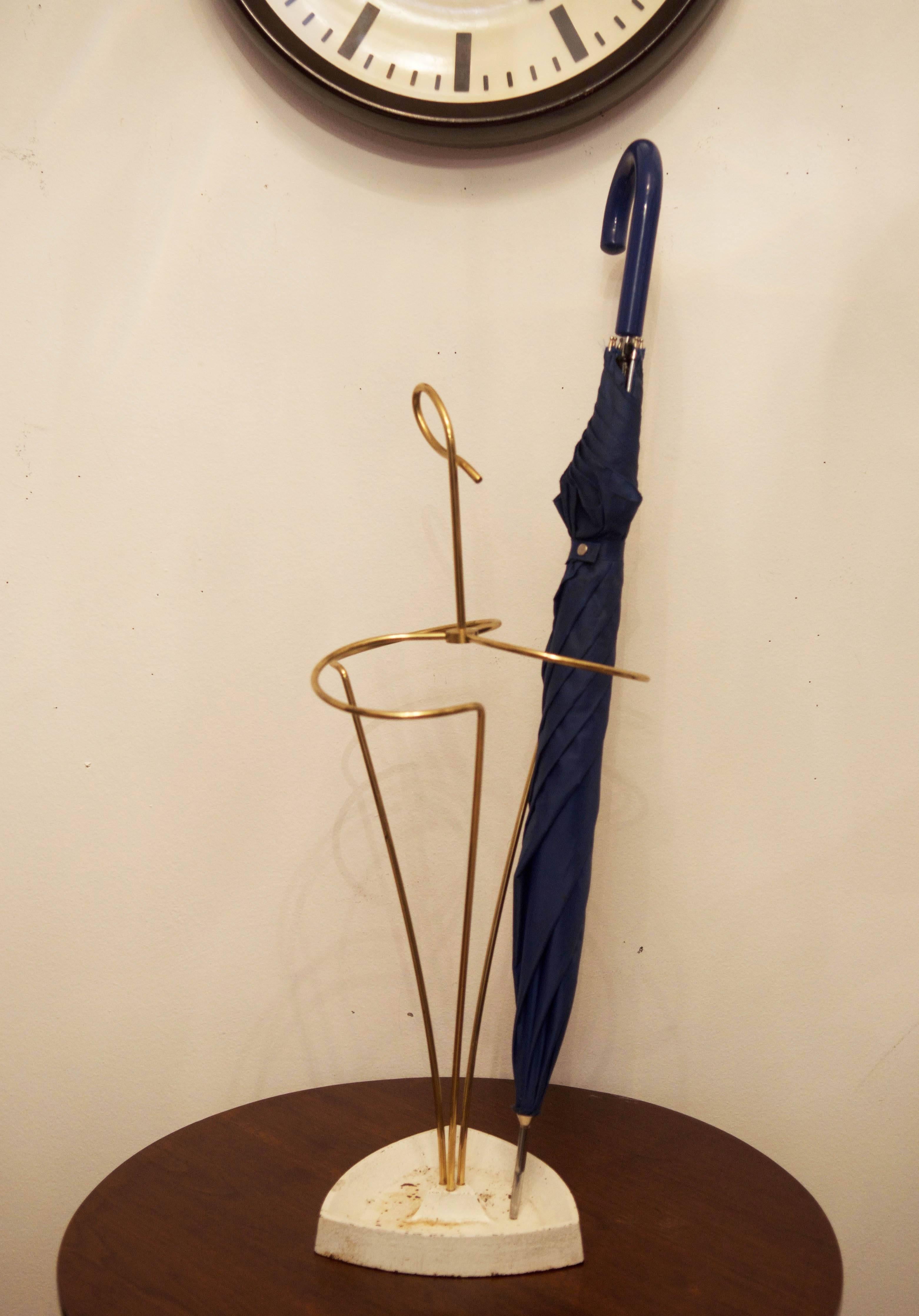 Mid-Century Modern Umbrella Stand, Vienna from 1950s For Sale