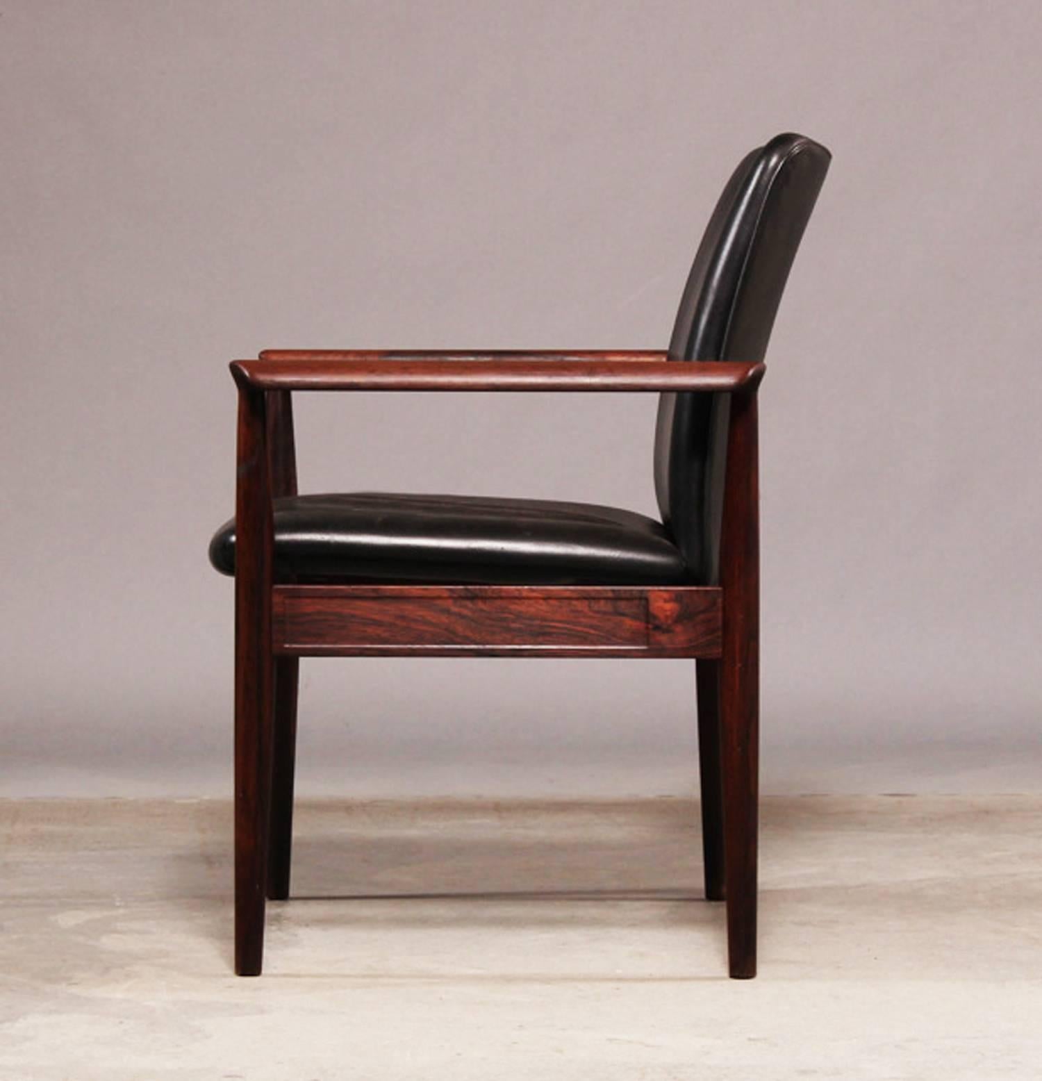 Finn Juhl Armchair 209 Diplomat Rio-Palisander, Early 1960s In Excellent Condition In Vienna, AT