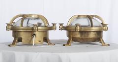 Brass Factory Wall Lamp