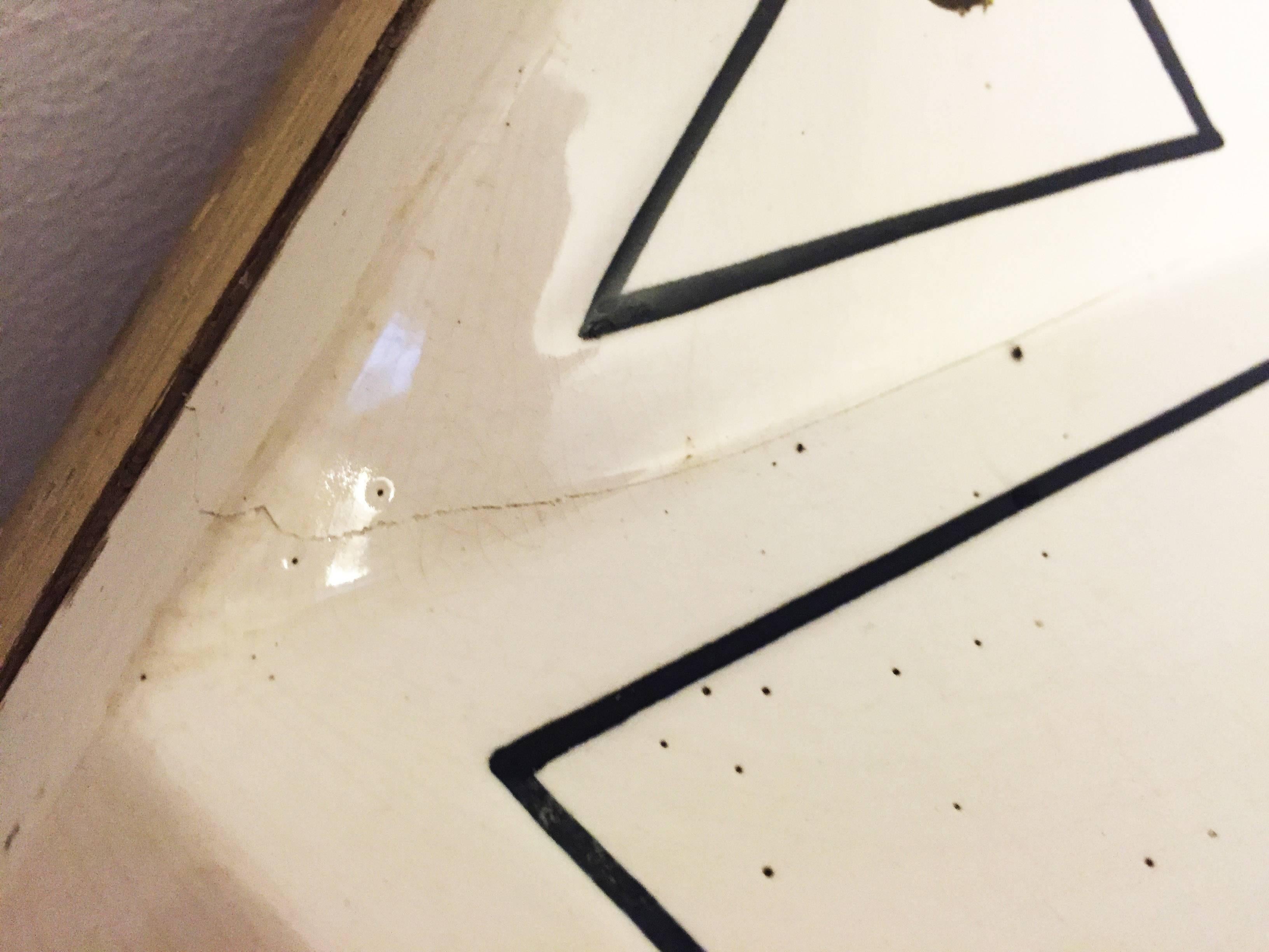 Large Art Deco Wall Clock 2