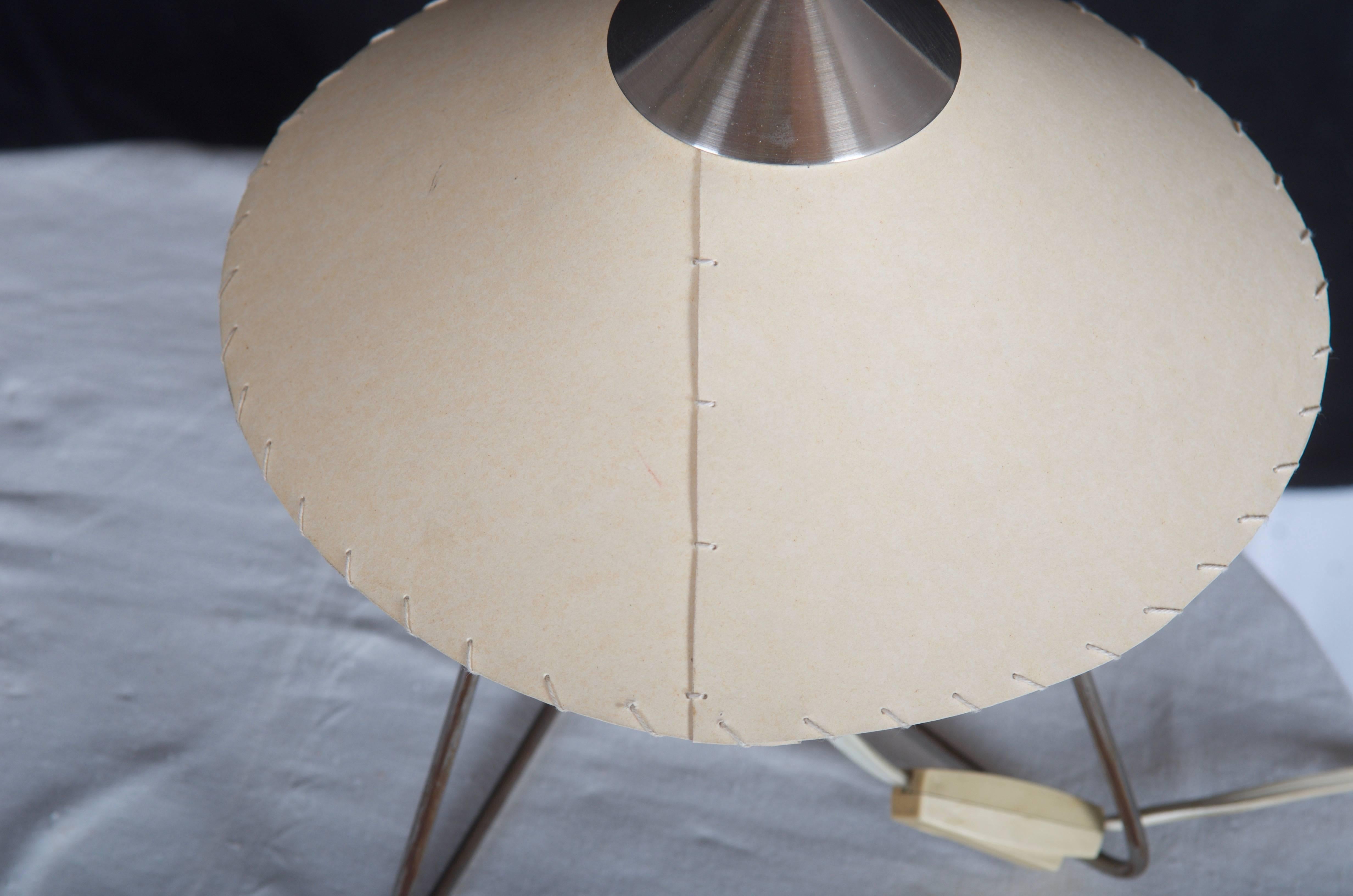 Czech Small Modernist Desk Lamp by Helena Frantova for Okolo For Sale