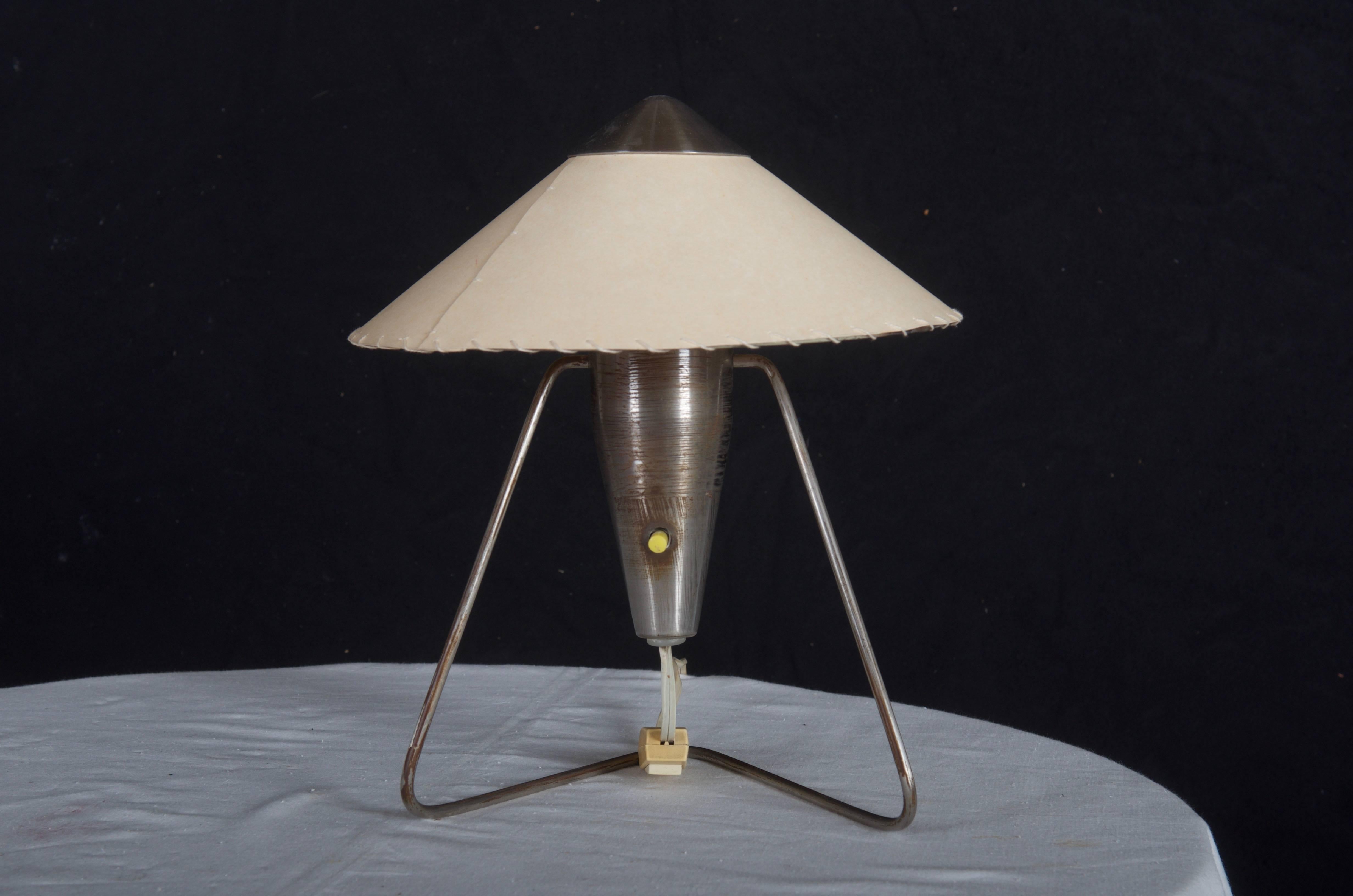 Mid-20th Century Small Modernist Desk Lamp by Helena Frantova for Okolo For Sale