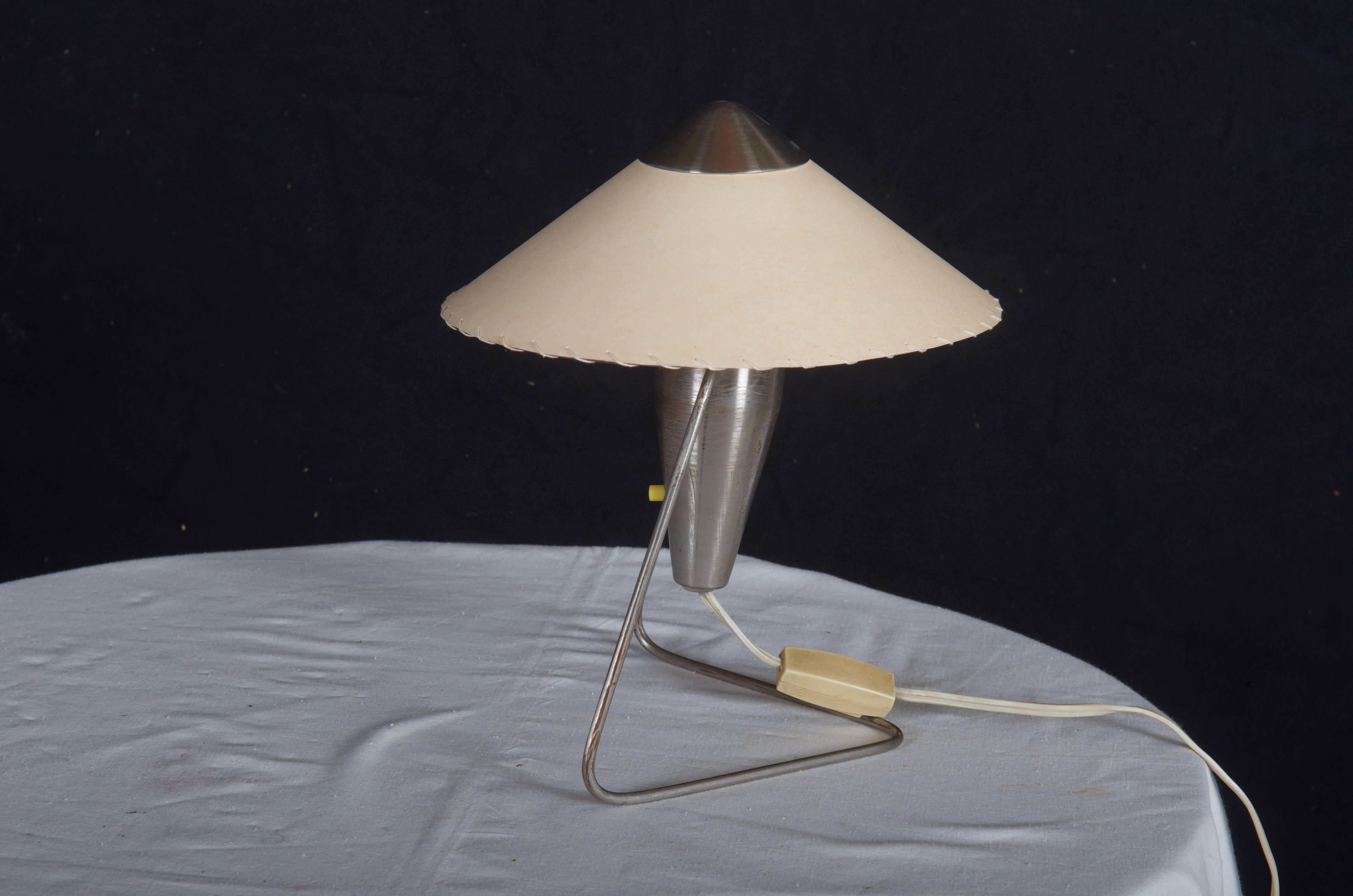 Steel Small Modernist Desk Lamp by Helena Frantova for Okolo For Sale