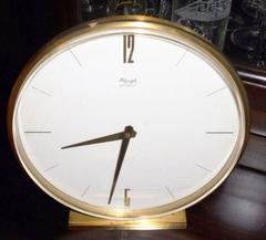 Mid-Century Table Clock by Kienzle