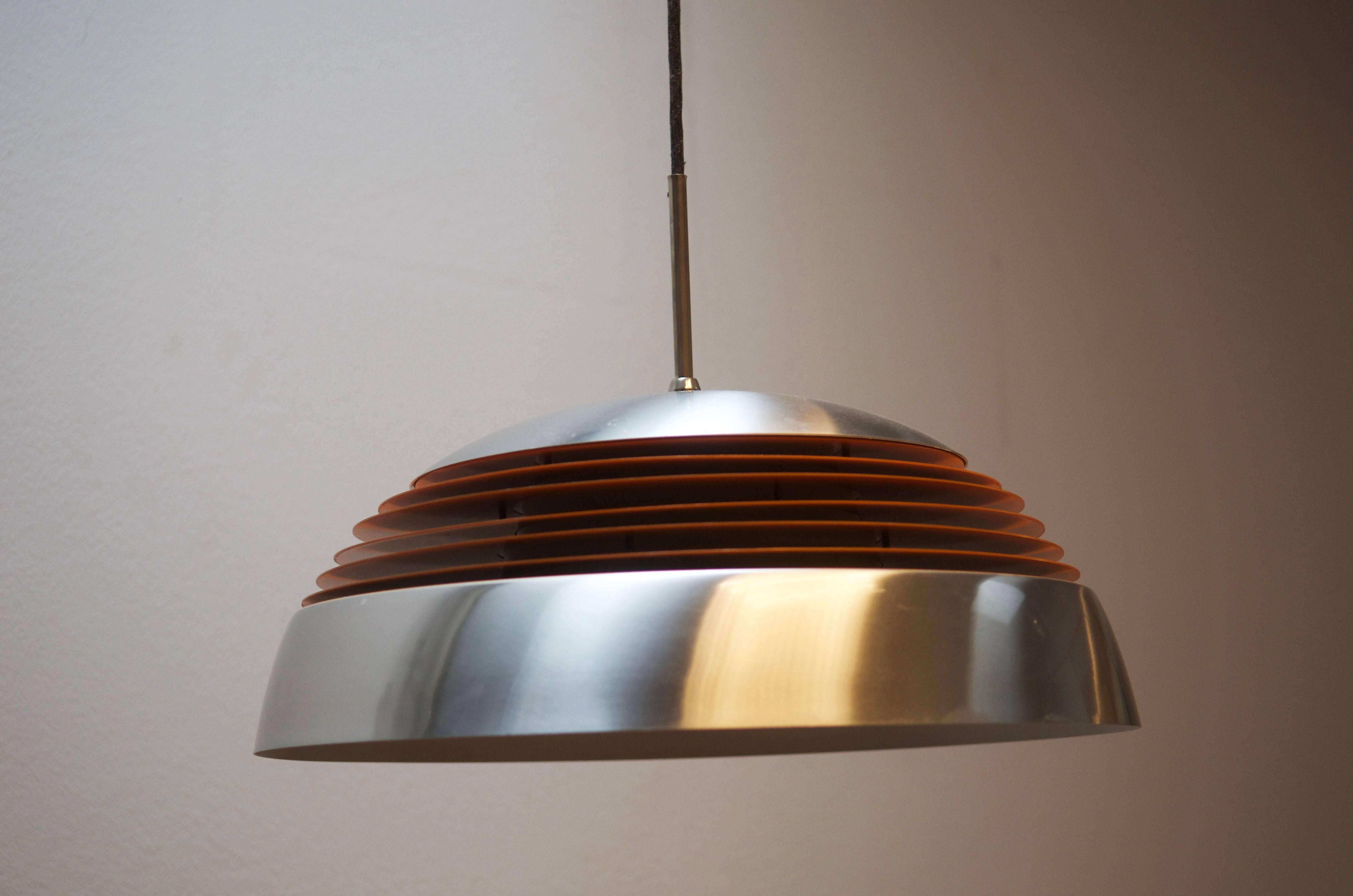 Aluminum Pendant from the 1970s In Excellent Condition For Sale In Vienna, AT