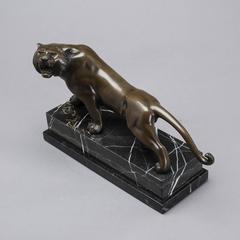 Bronze Tiger Sculpture