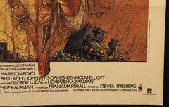 Original Film Poster "Les Aventuriers de L´arche perdue" Raiders of the Lost Ark