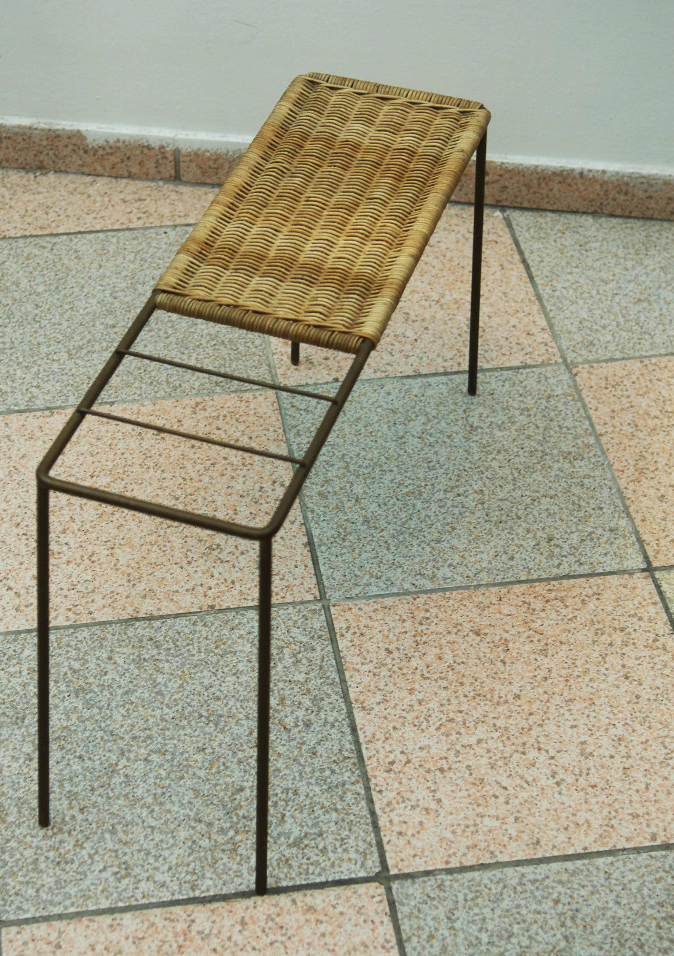 Mid-Century Modern Umbrella Stand, Console Table by Carl Auböck