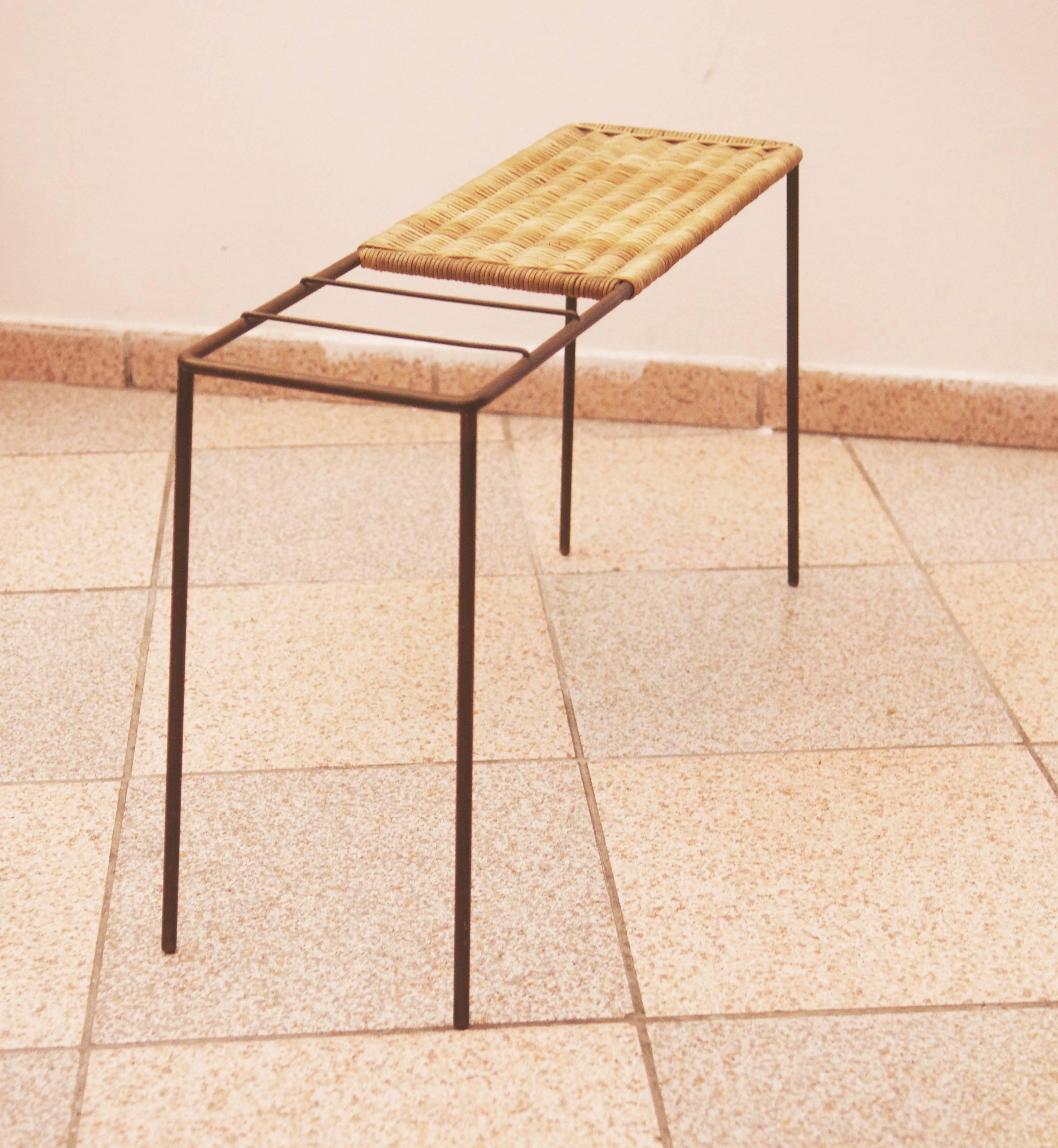 Brass Umbrella Stand, Console Table by Carl Auböck