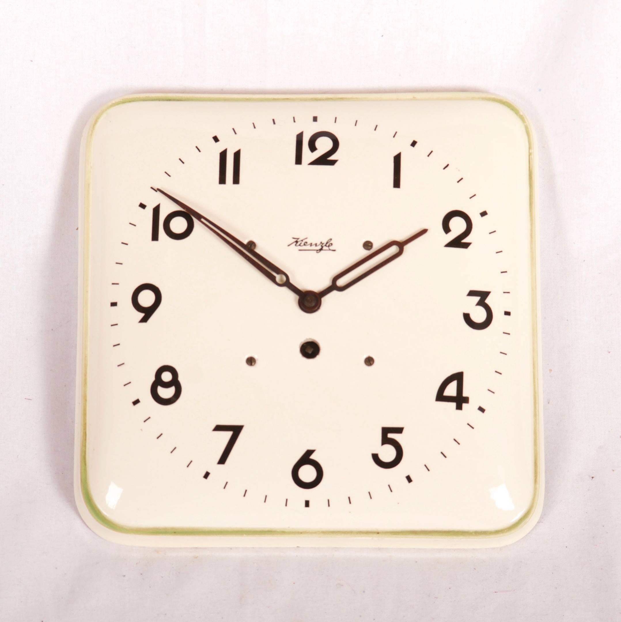 kienzle ceramic wall clock