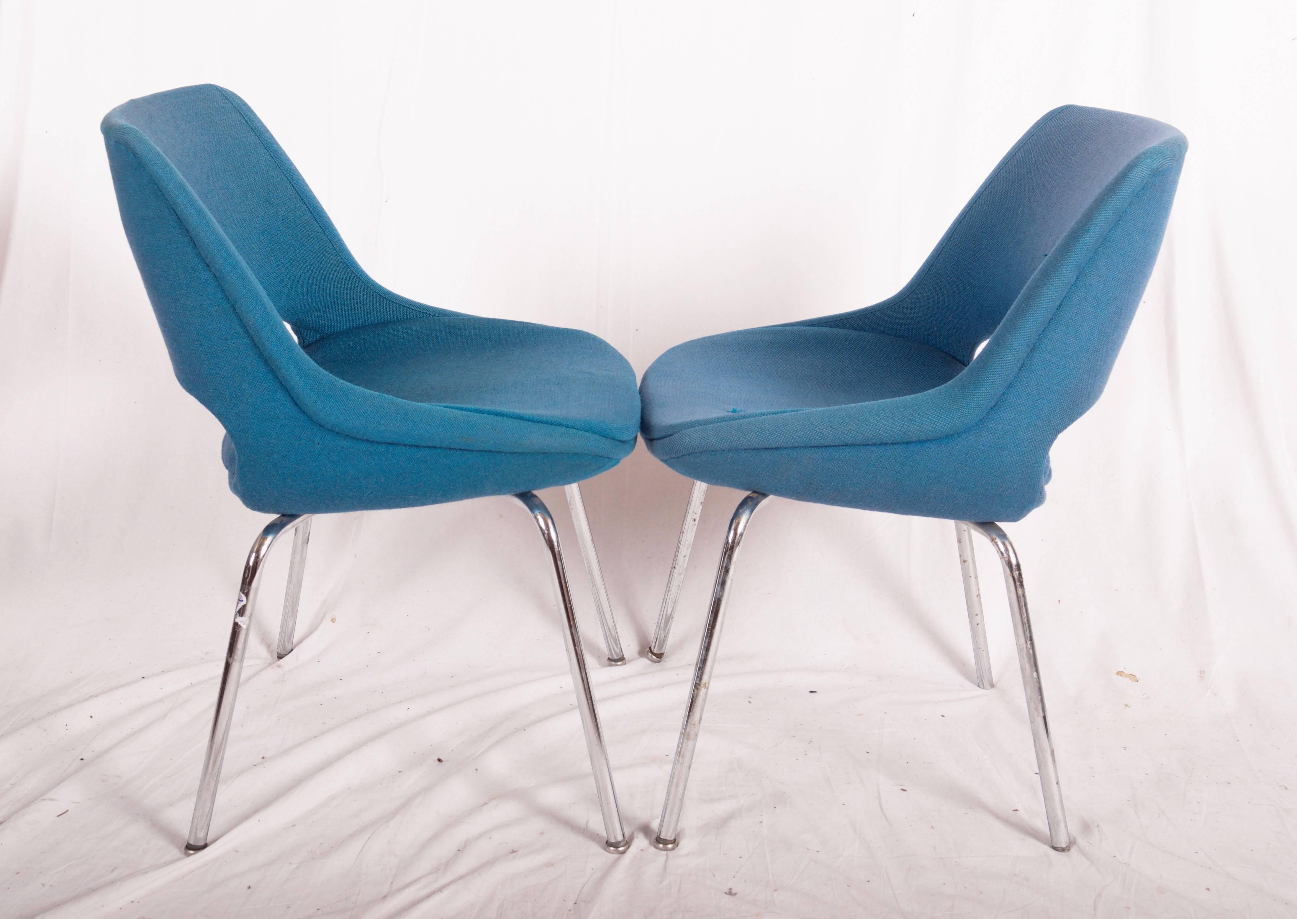 Mid-20th Century Olli Mannermaa Side Chairs For Sale