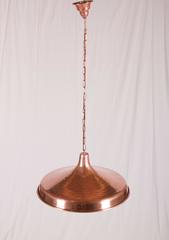 Beautiful Hammered Copper Pendant