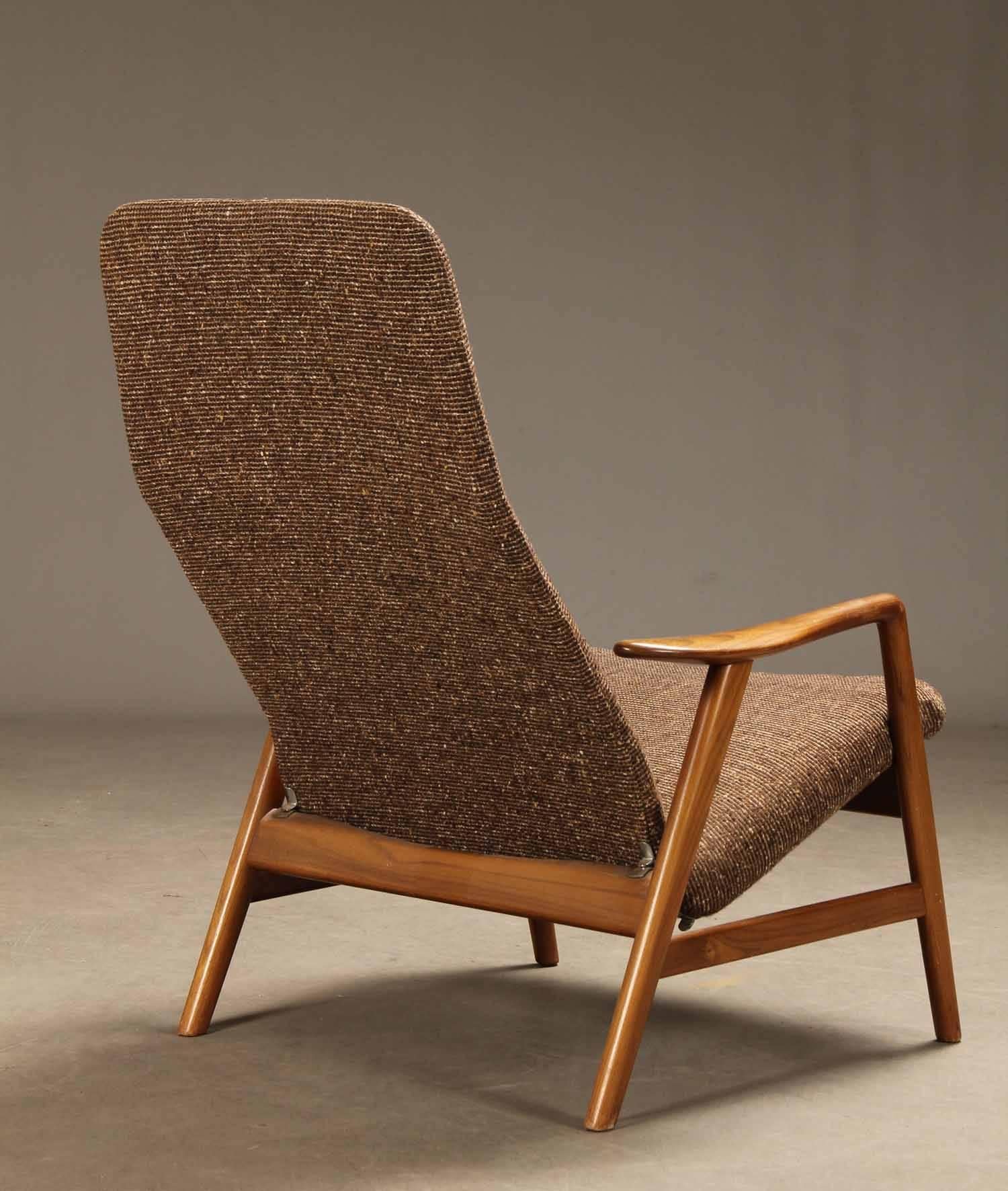 Danish Contour Armchair by Alf Svensson