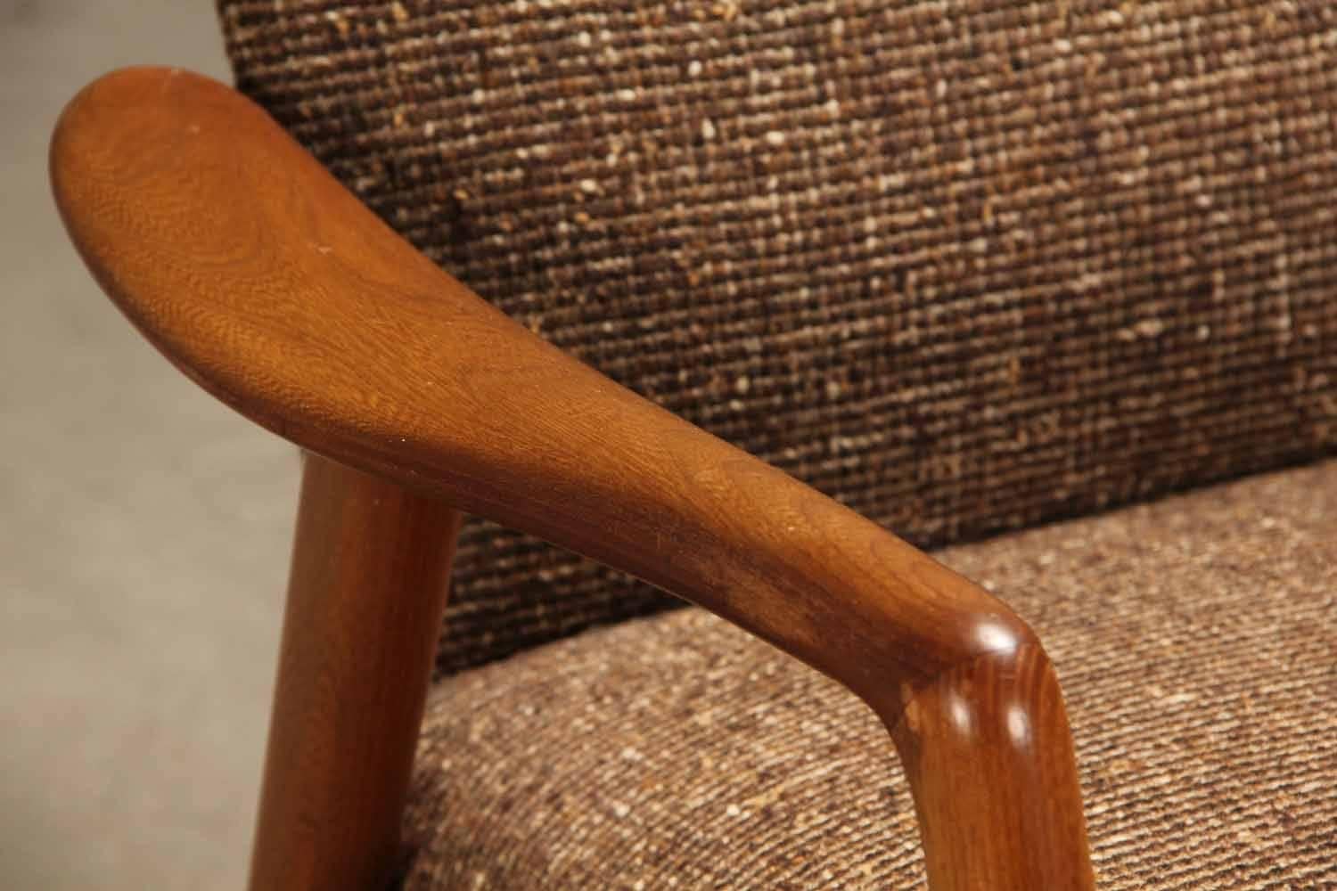 Mid-20th Century Contour Armchair by Alf Svensson