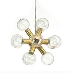 Sputnik-Kronleuchter von Kalmar, „RS 12“