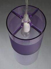 Easy Pendelleuchte Kartell in Violett, entworfen von Ferruccio Laviani