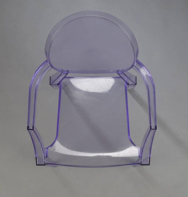 Purple Kartell Louis Ghost Chair By Philippe Starck At 1stdibs Modern Purple Kartell Louis Ghost Chair By Philippe Starck For