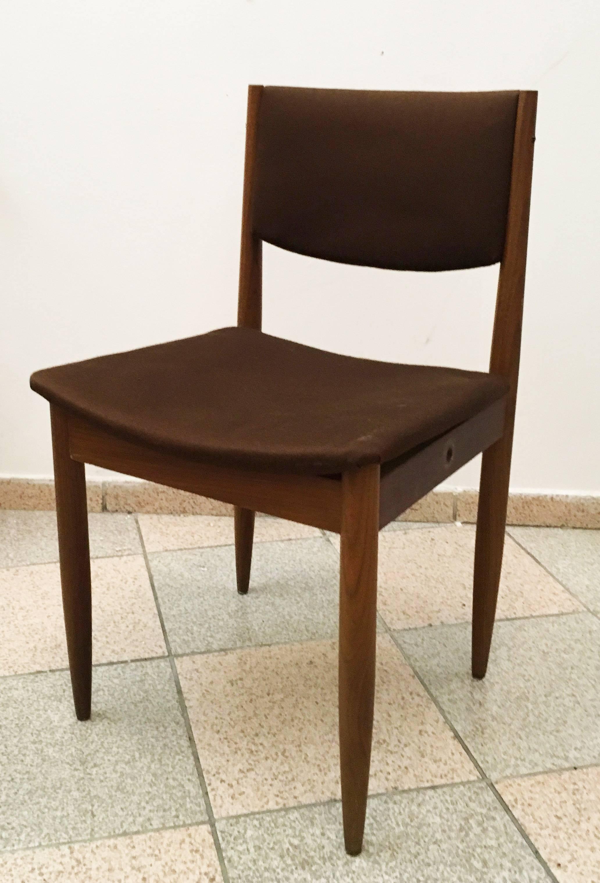 Mid-Century Chairs by E & A Pollack In Fair Condition In Vienna, AT