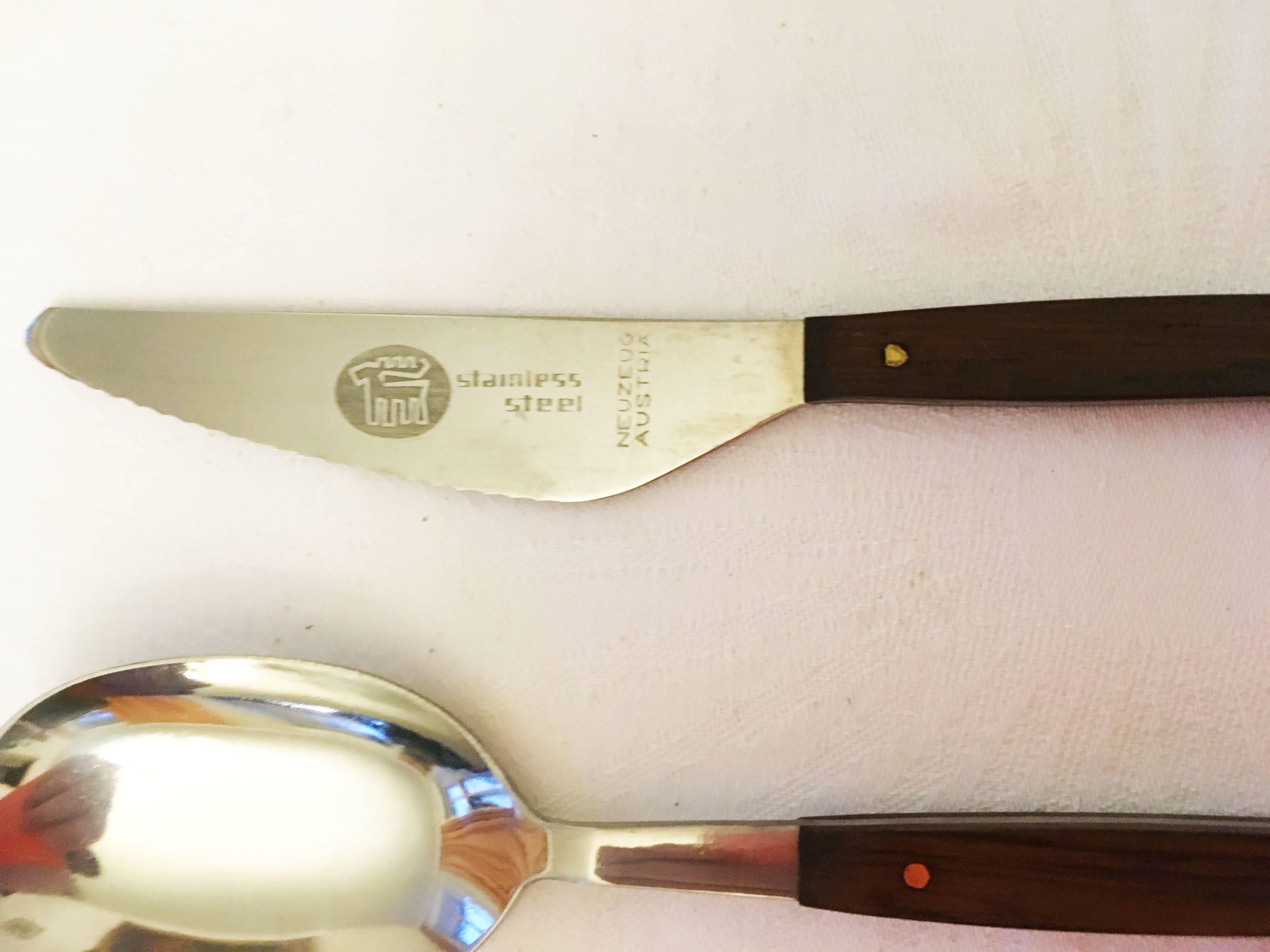 Mid-Century Modern Amboss Cutlery Model 3000 Attributed to Helmut Alder For Sale
