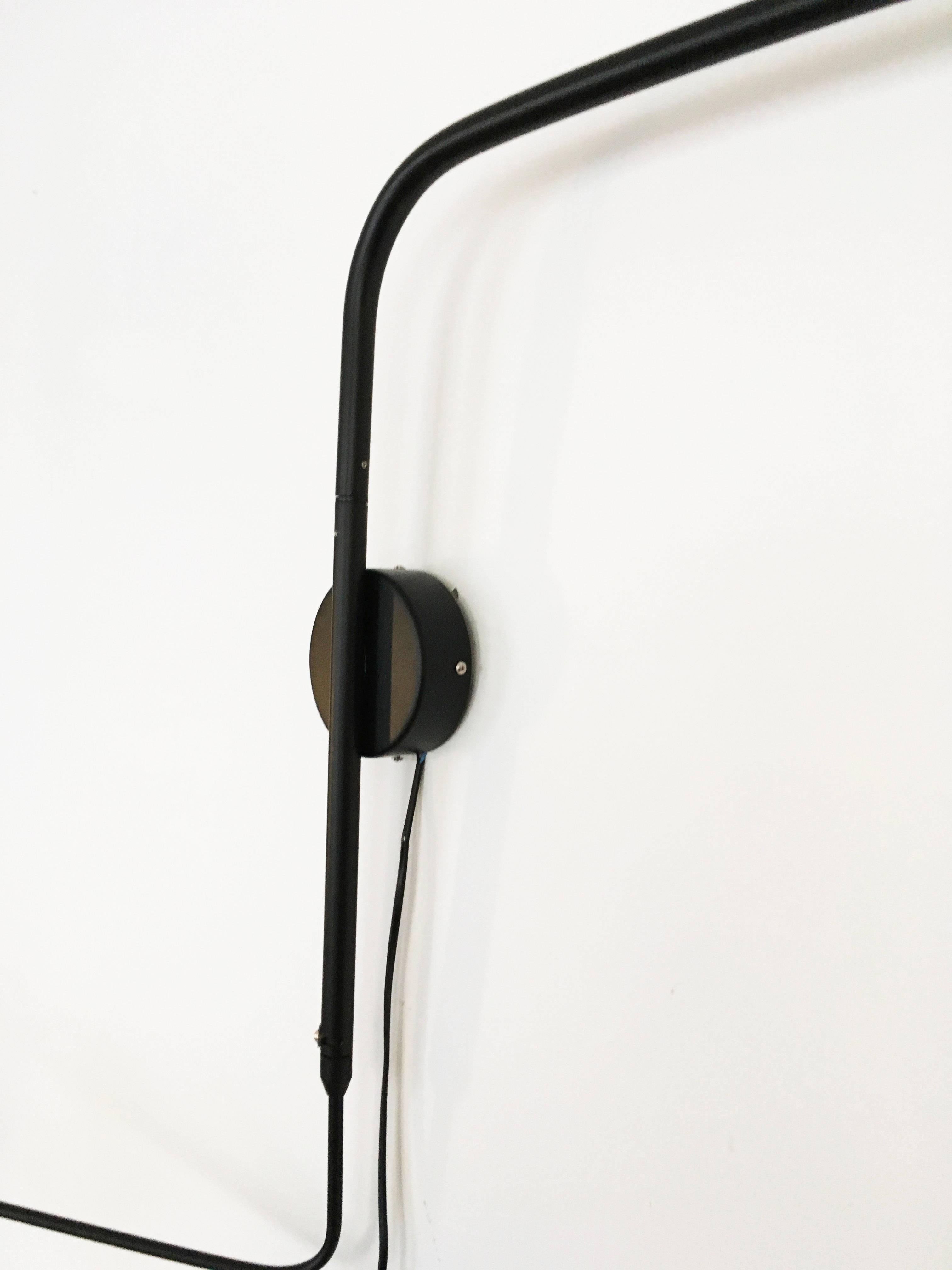 Austrian Sconce with Two Rotating Arms in the Style of Serge Mouille