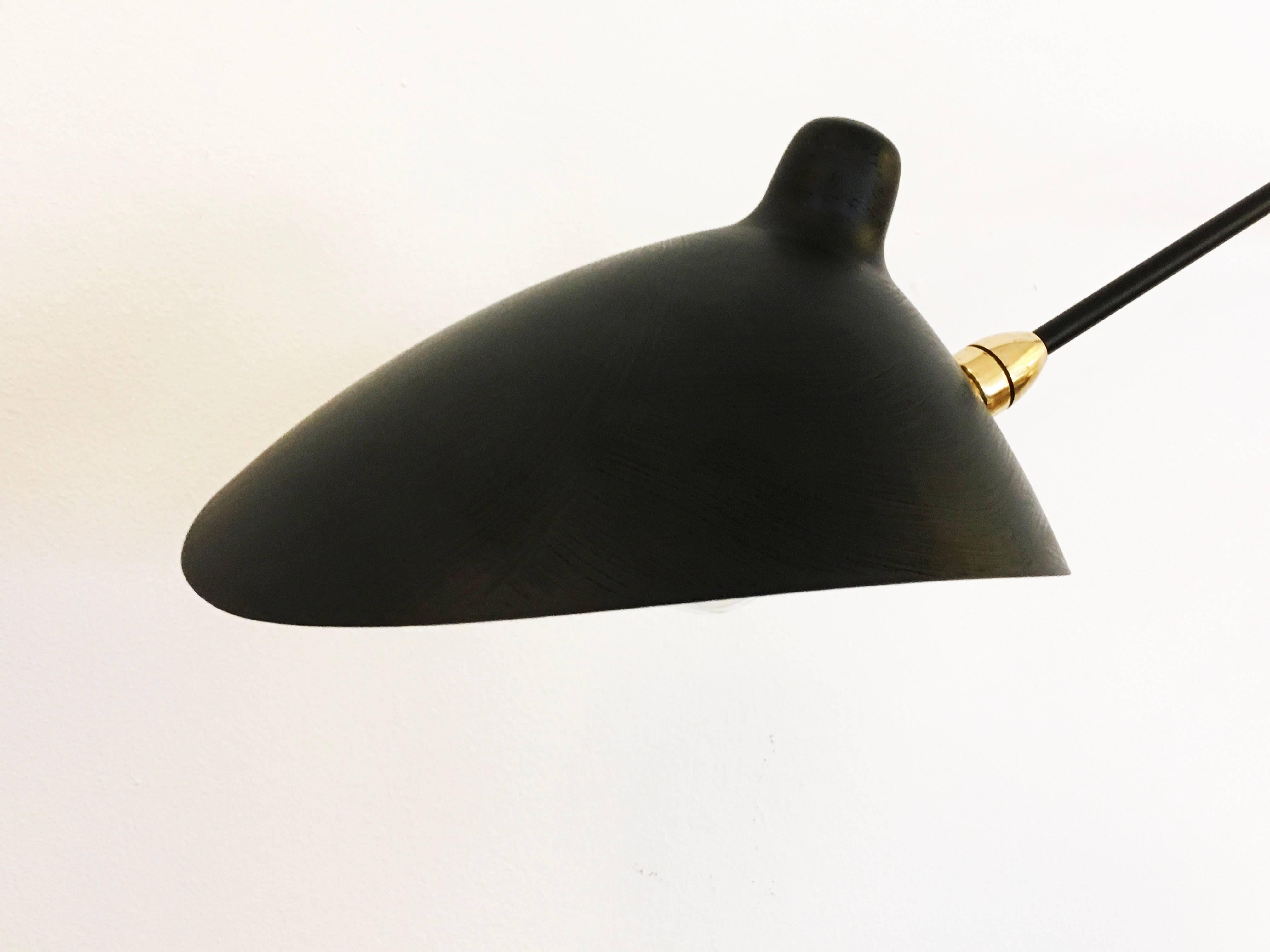 Contemporary Sconce with Two Rotating Arms in the Style of Serge Mouille