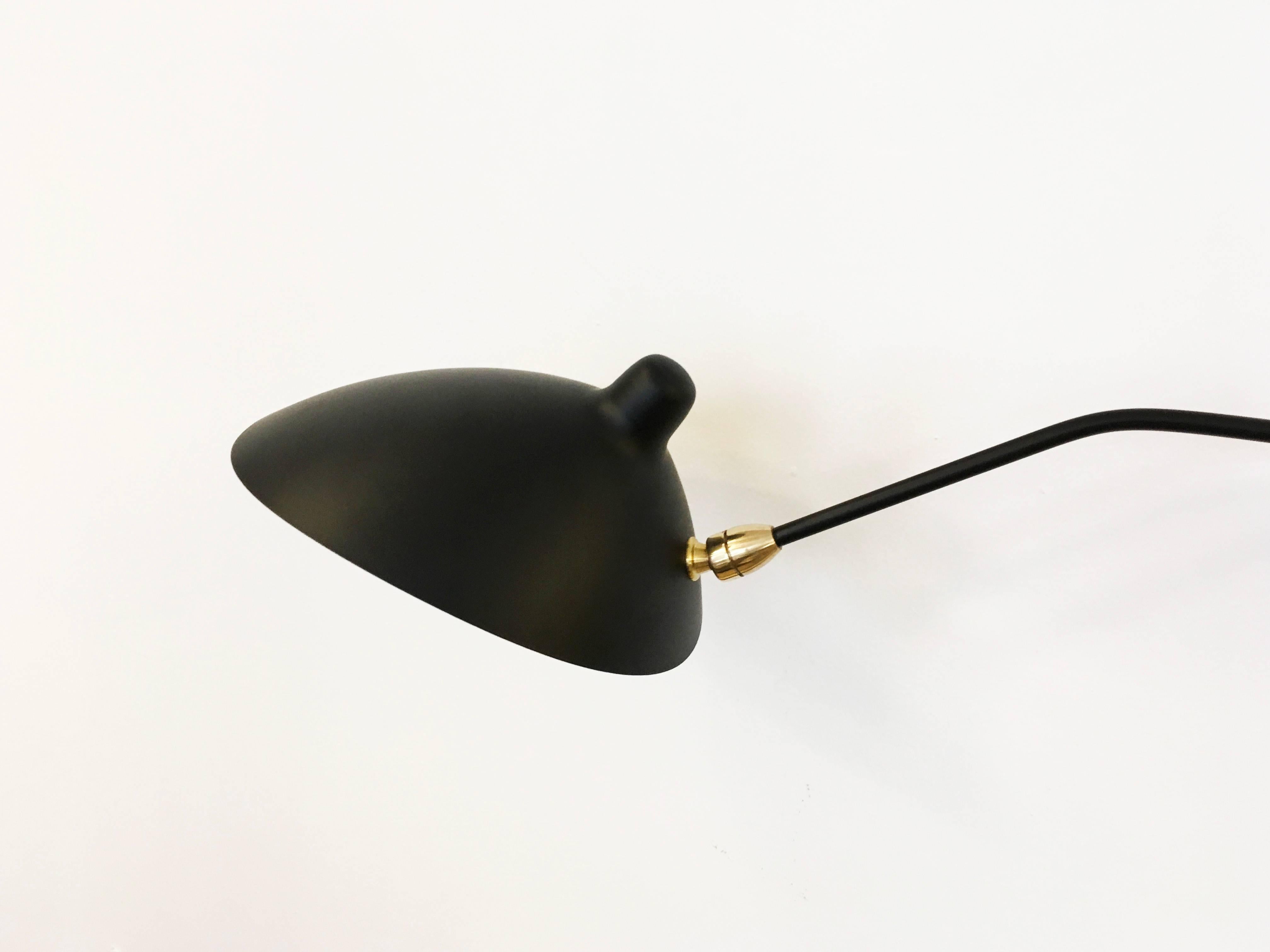 Sconce with Two Rotating Arms in the Style of Serge Mouille 1