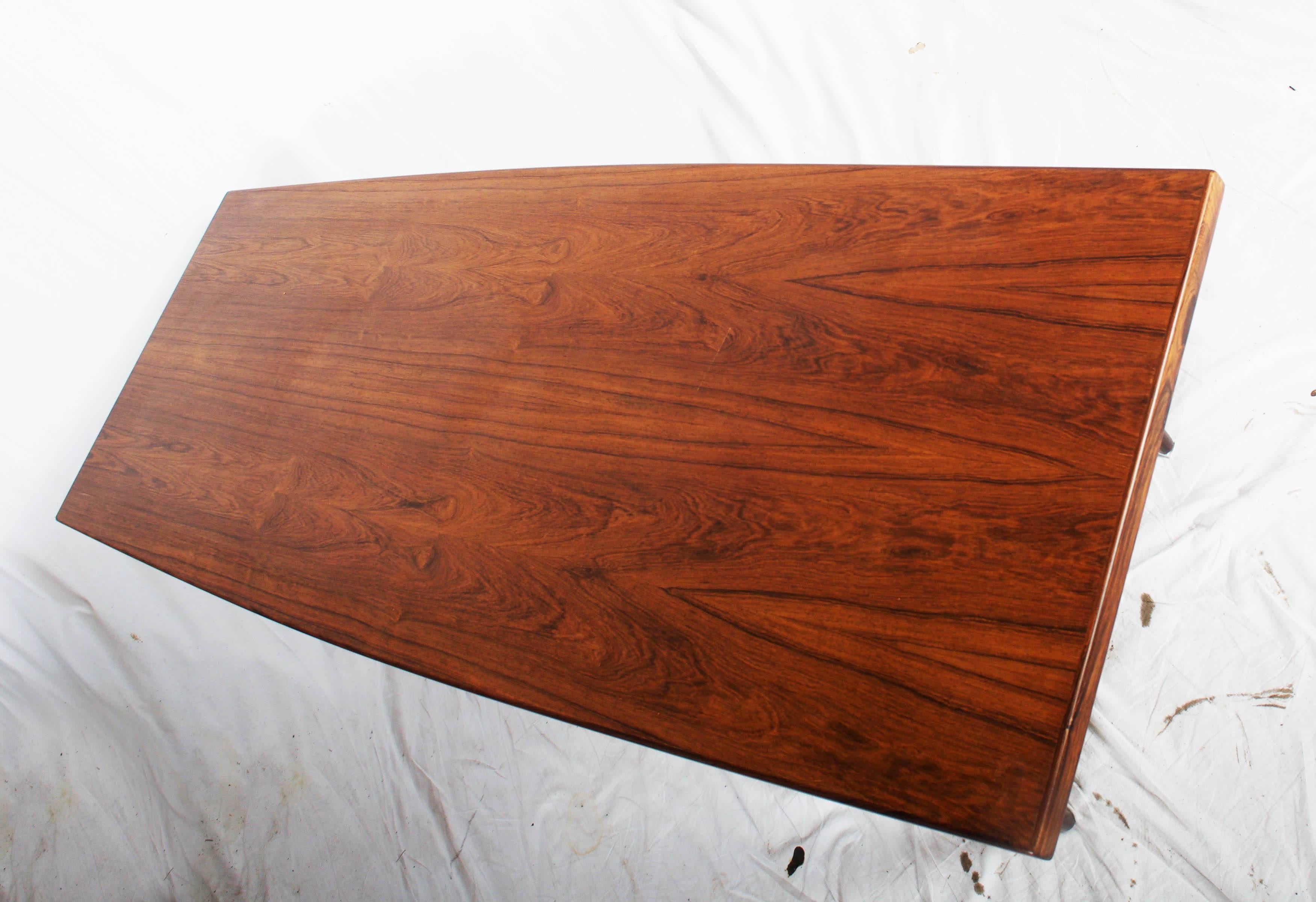 Danish Hardwood Conference Table For Sale 1