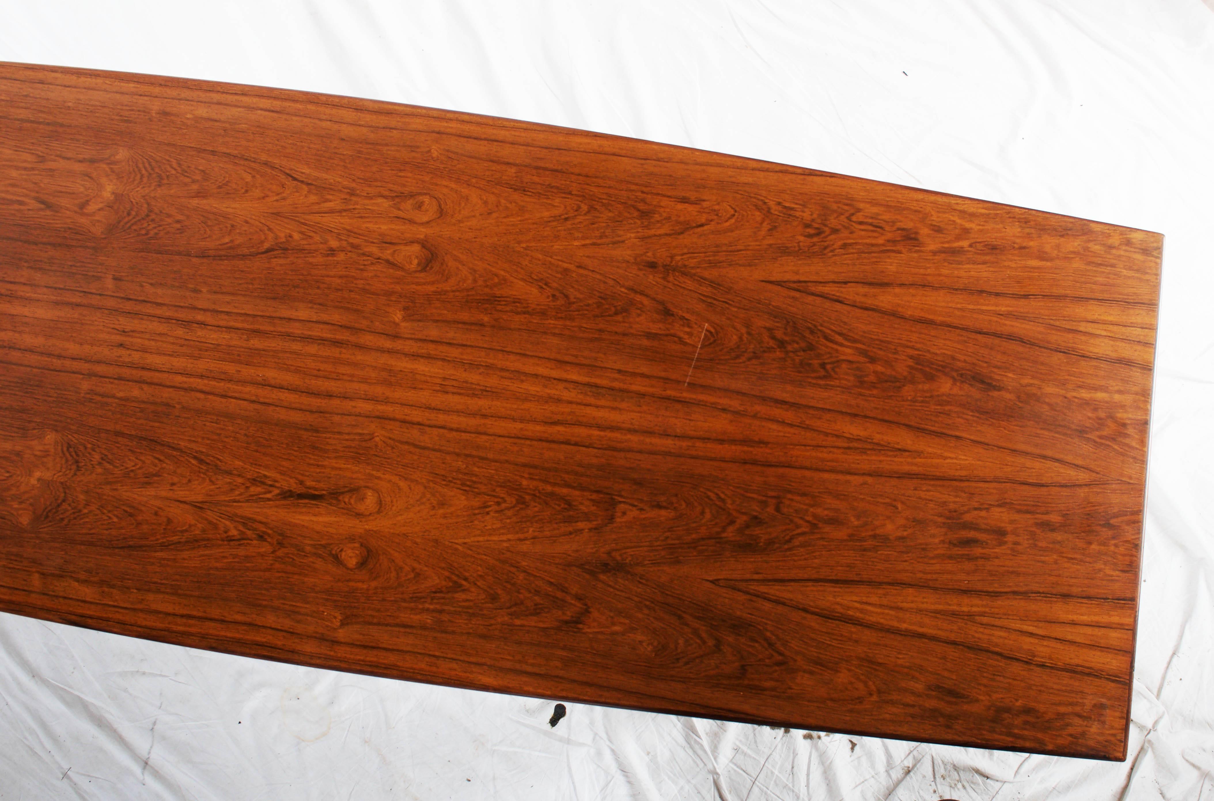 Danish Hardwood Conference Table For Sale 2