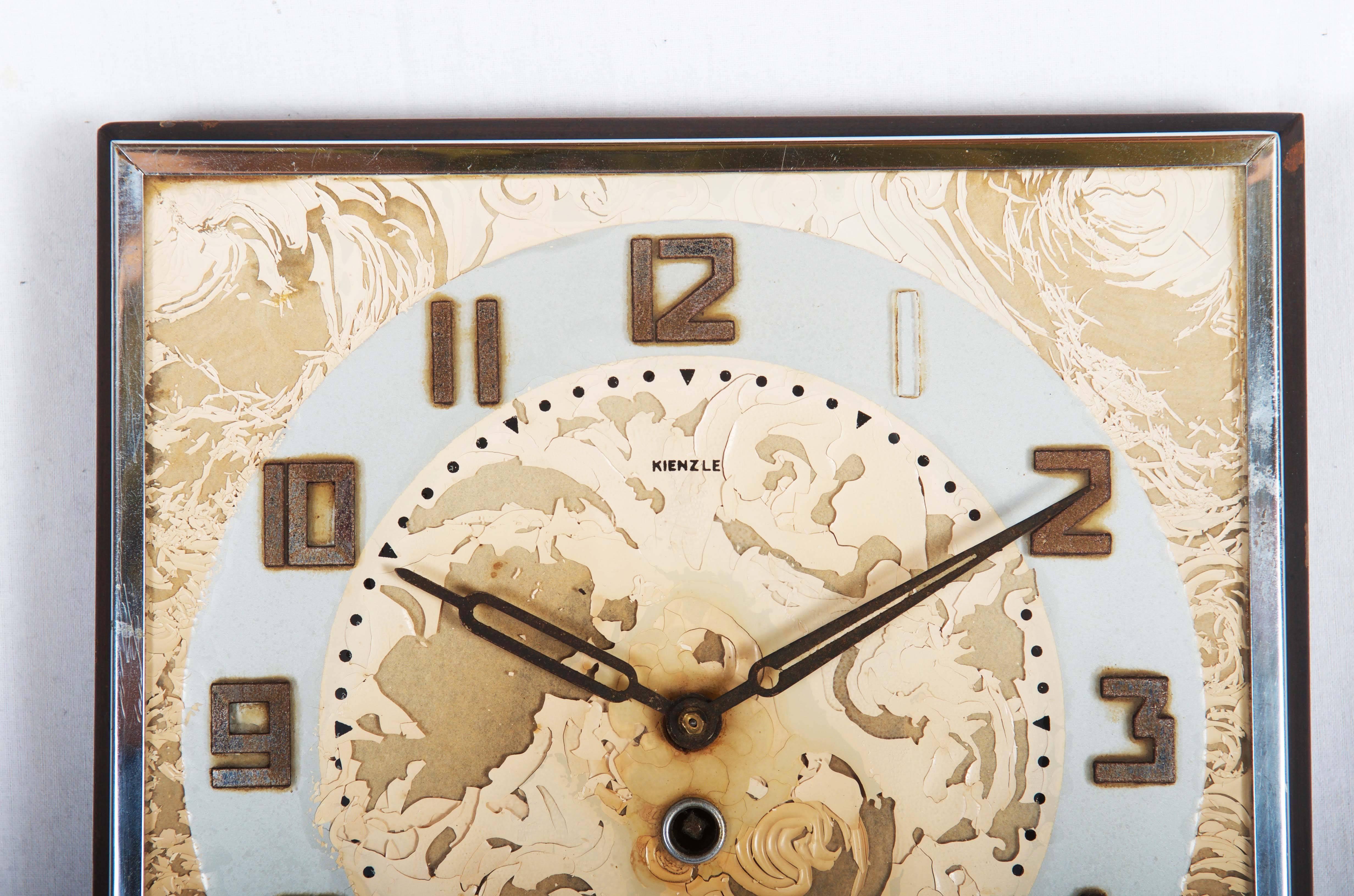 German Kienzle Wall Clock from the 1920s
