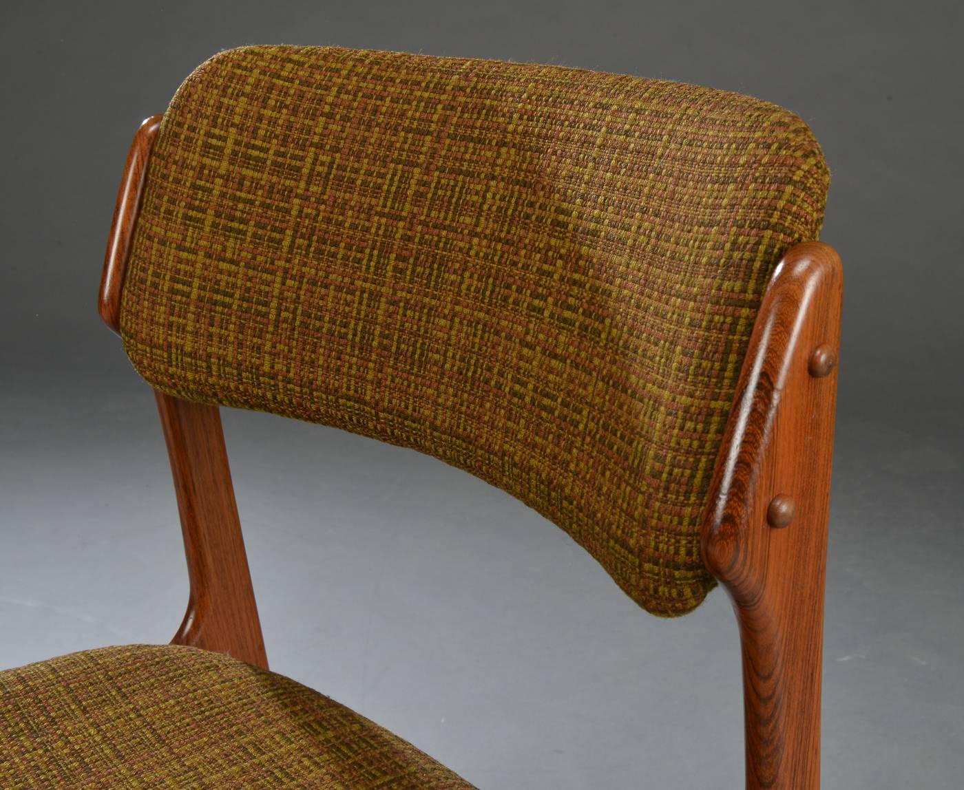 Set of Four Dining Chairs by Erik Buck In Good Condition In Vienna, AT