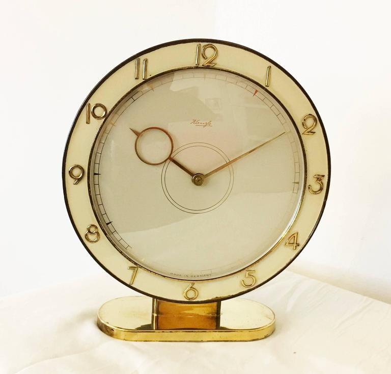 Art Deco Kienzle Table Clock at 1stDibs kienzle art deco clock