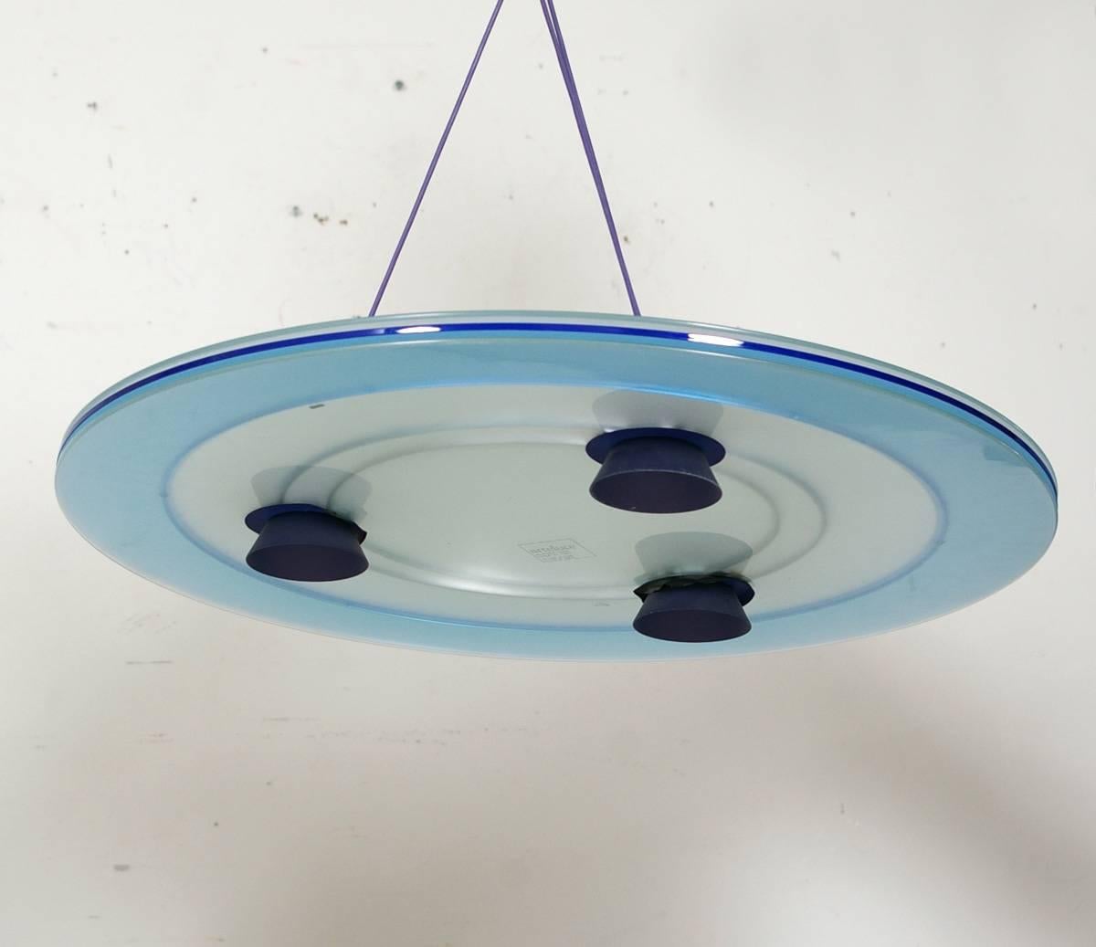 Italian Aurora Pendant by Perry King & Santiago Miranda for Arteluce
