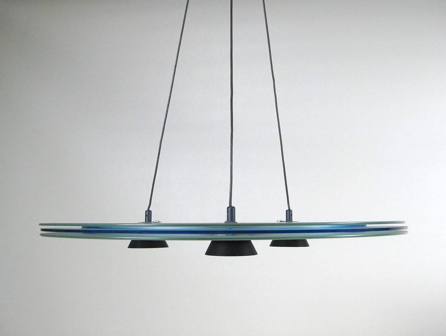 Late 20th Century Aurora Pendant by Perry King & Santiago Miranda for Arteluce