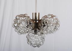 Bubble Glass Chandelier by Helena Tynell