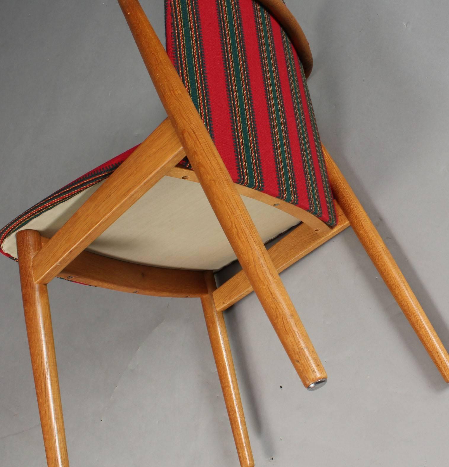 Mid-20th Century Set of Four Dining Chairs Attributed to Hans Olsen