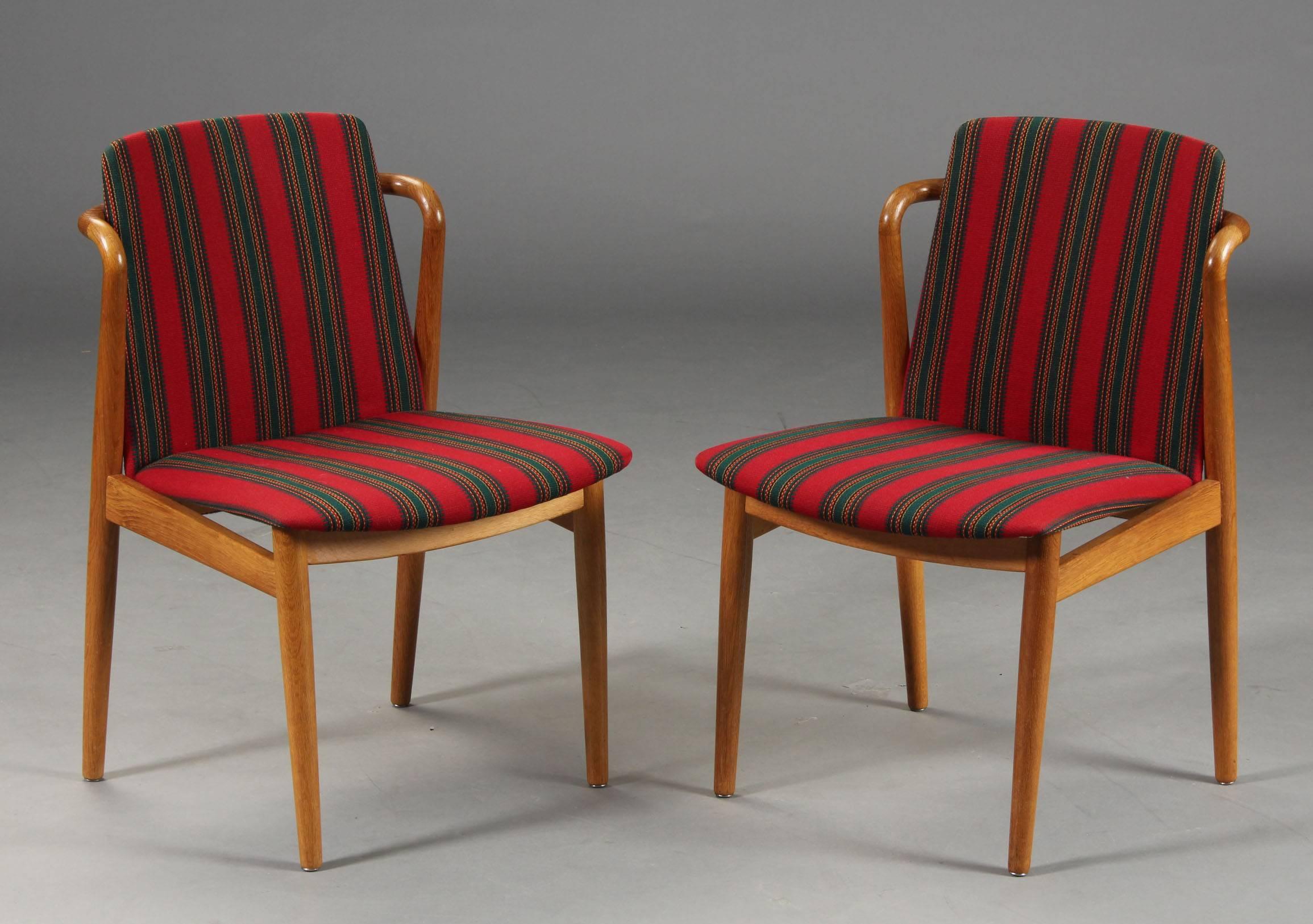 Set of Four Dining Chairs Attributed to Hans Olsen 2