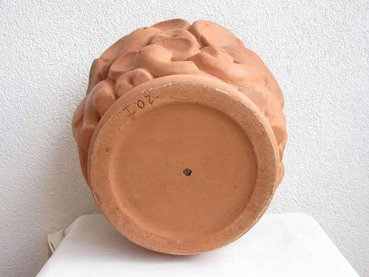Mid-20th Century Terracotta Planter by Walter Bosse For Sale
