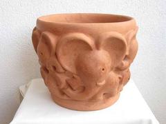 Terracotta Planter by Walter Bosse