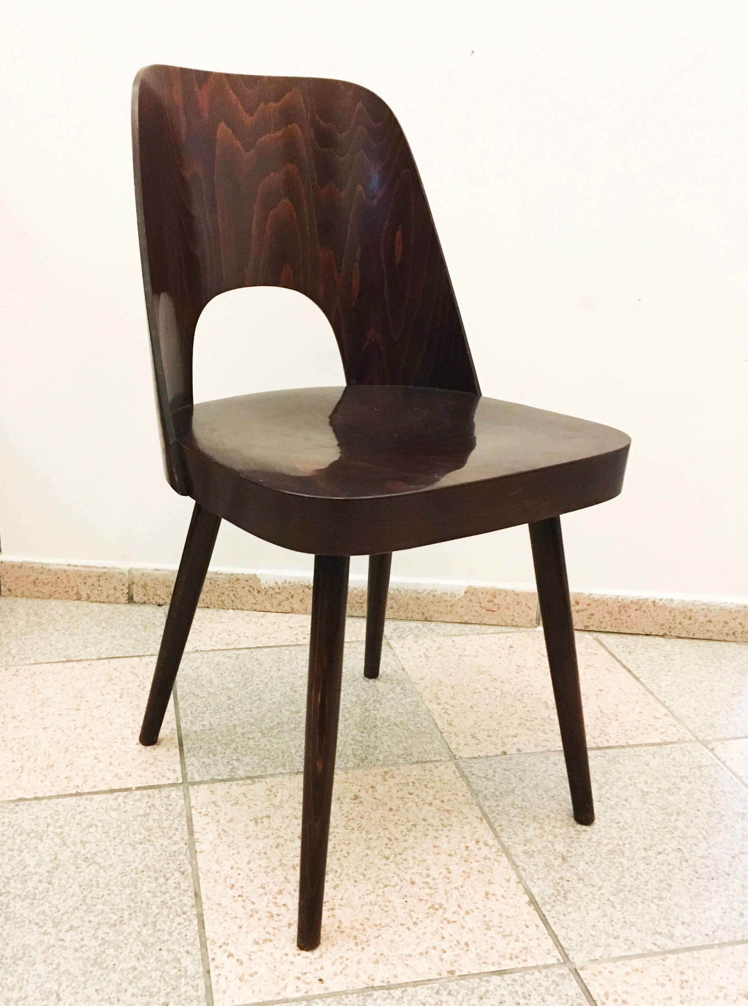 Mid-20th Century Dining Chairs by Oswald Haerdtl For Sale