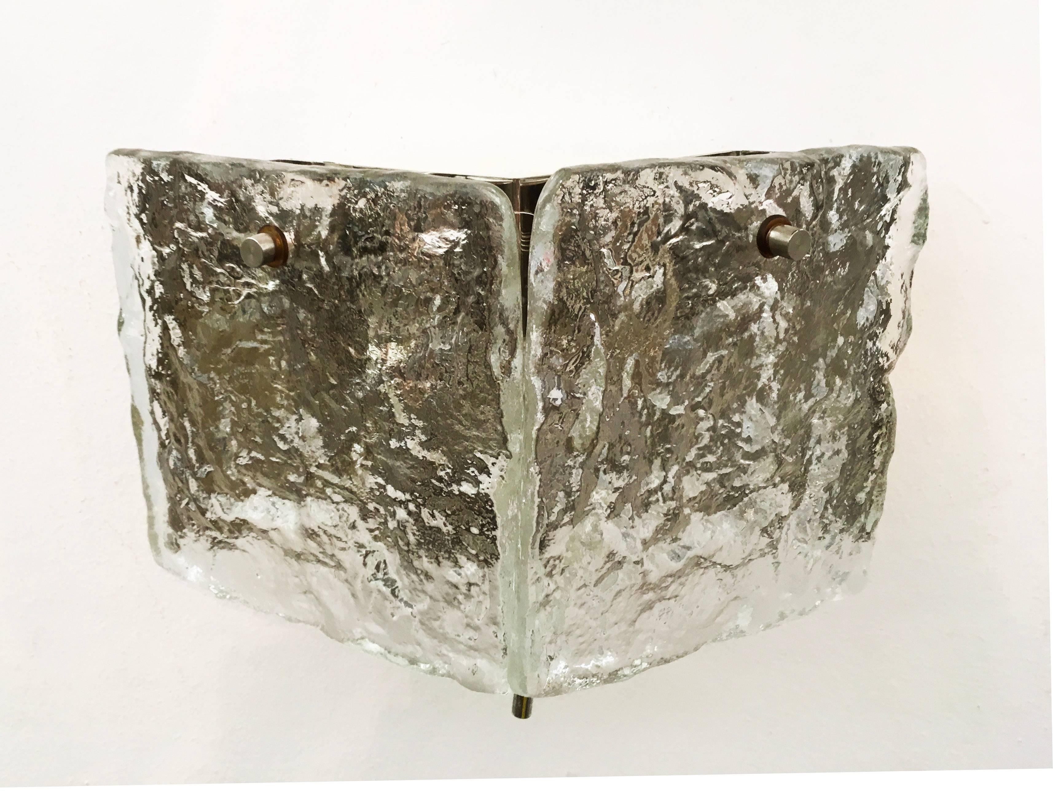 Aplique de cristal Ice, Sconce by Kalmar en venta 2