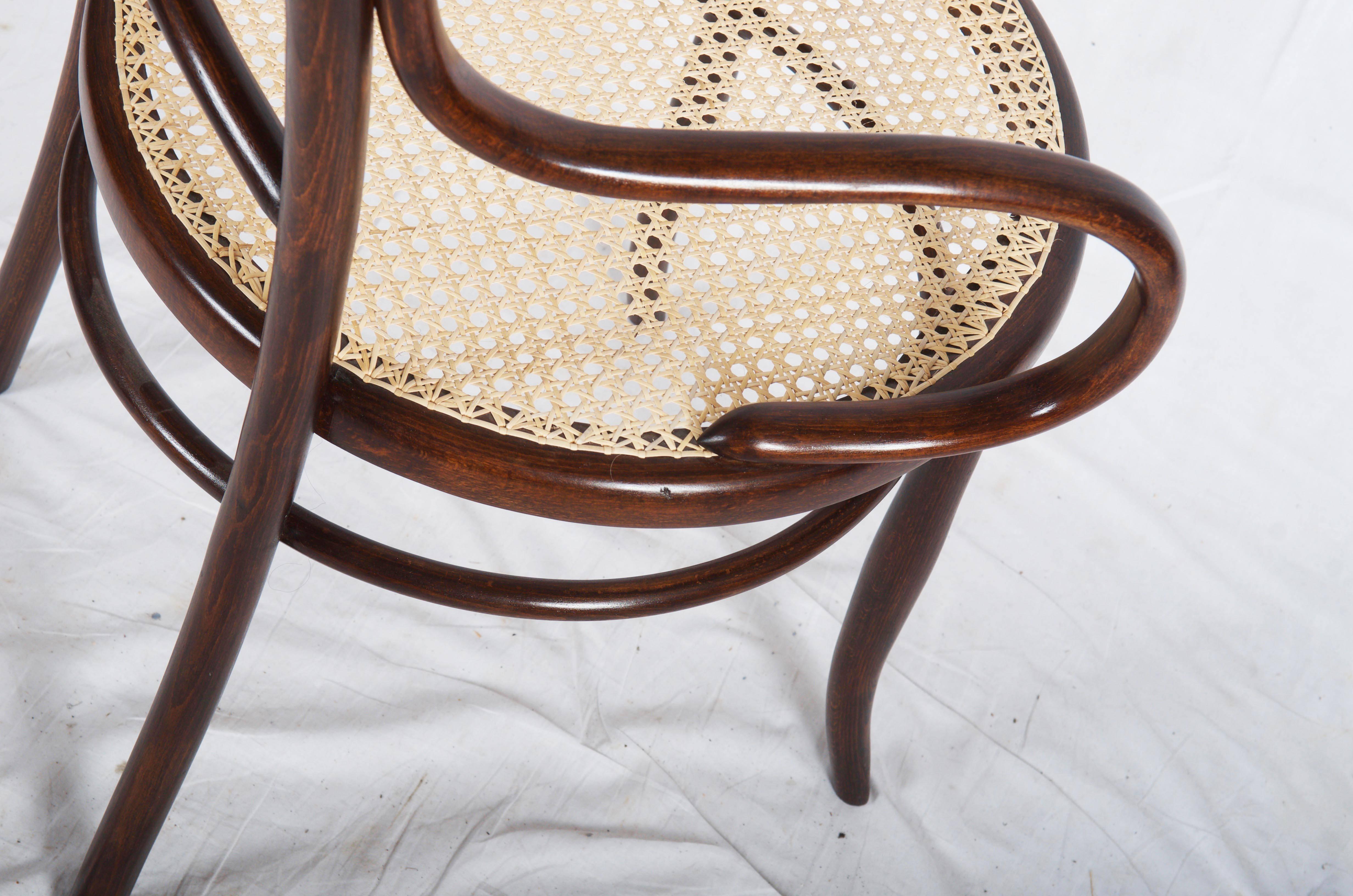 Early 20th Century Bentwood Armchair by Josef Hoffmann Succ For Sale