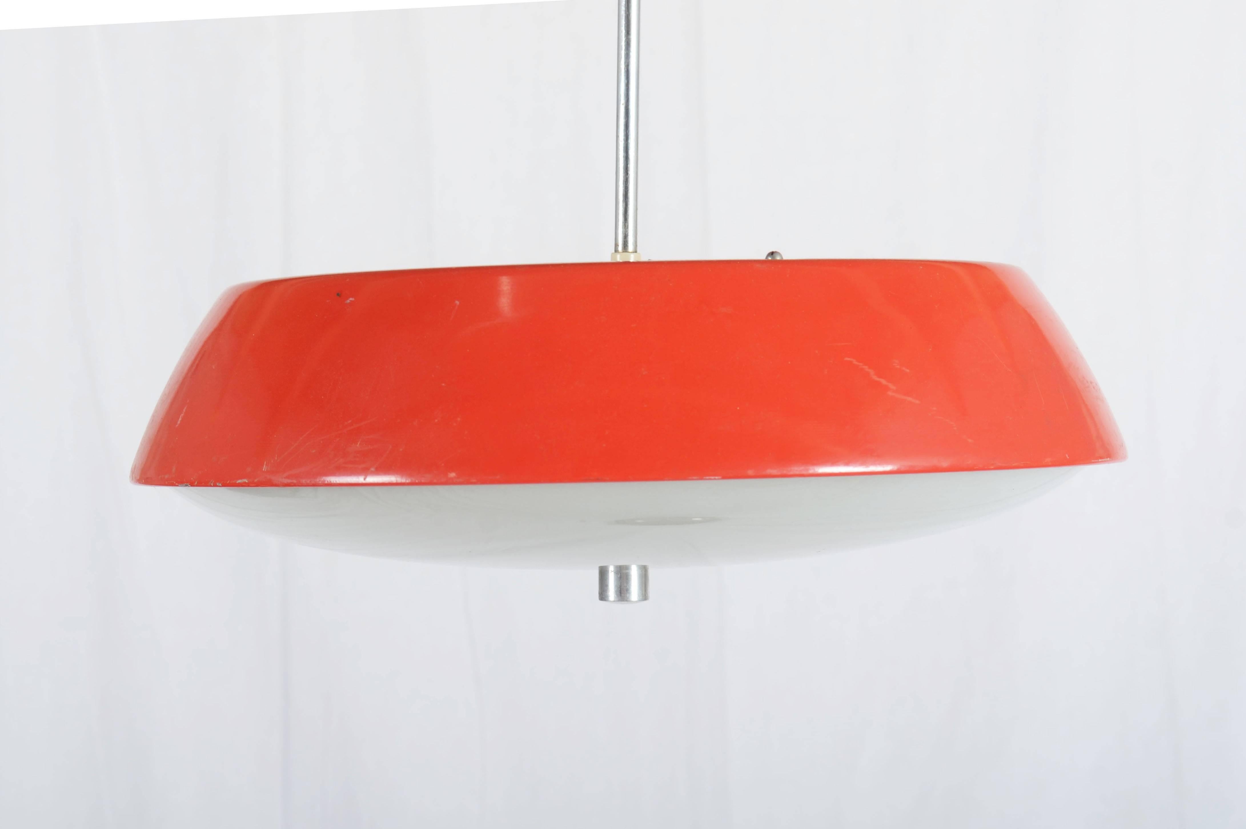 Mid-Century Pendant Light by Josef Hurka In Excellent Condition In Vienna, AT