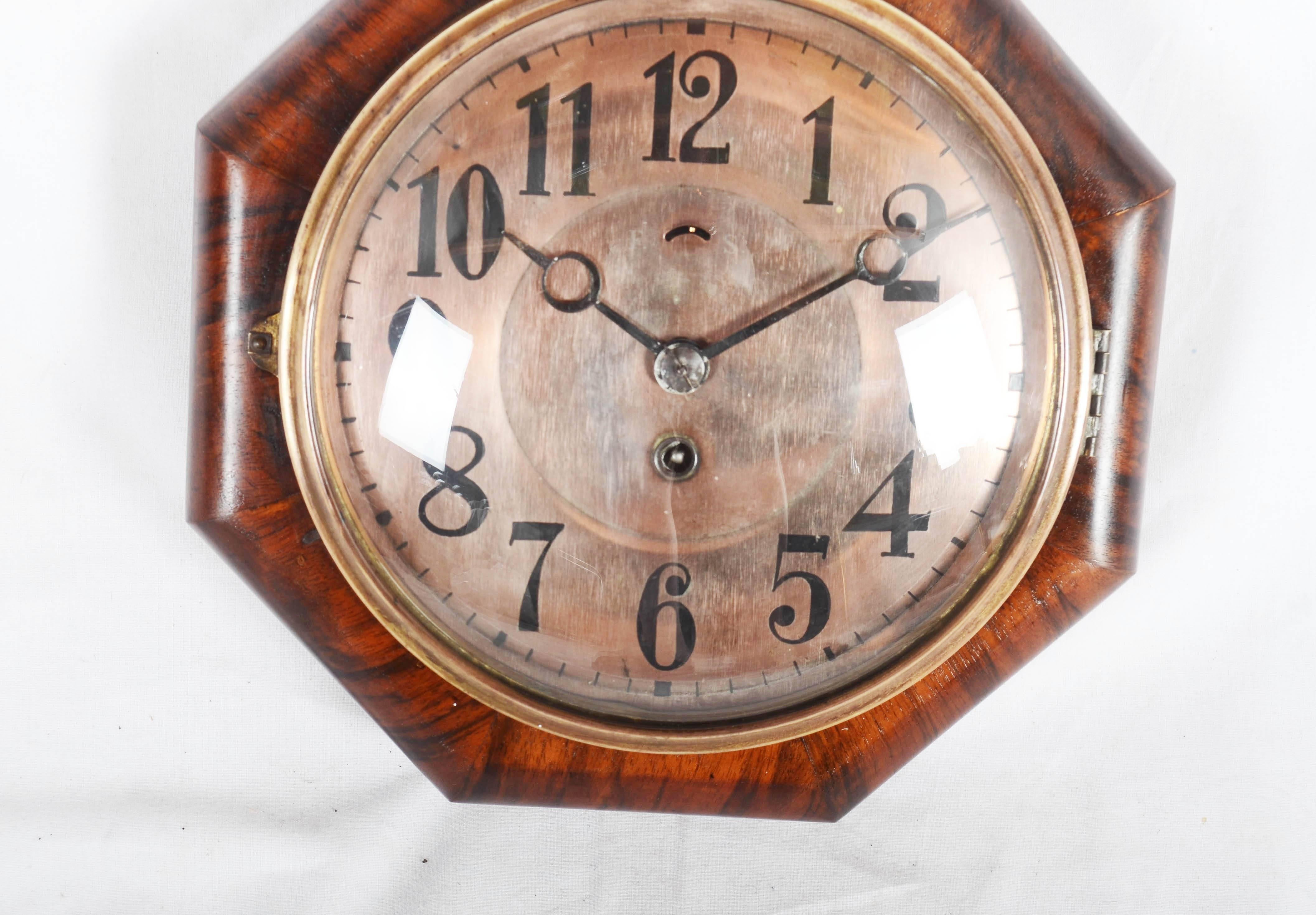 junghans antique wall clock