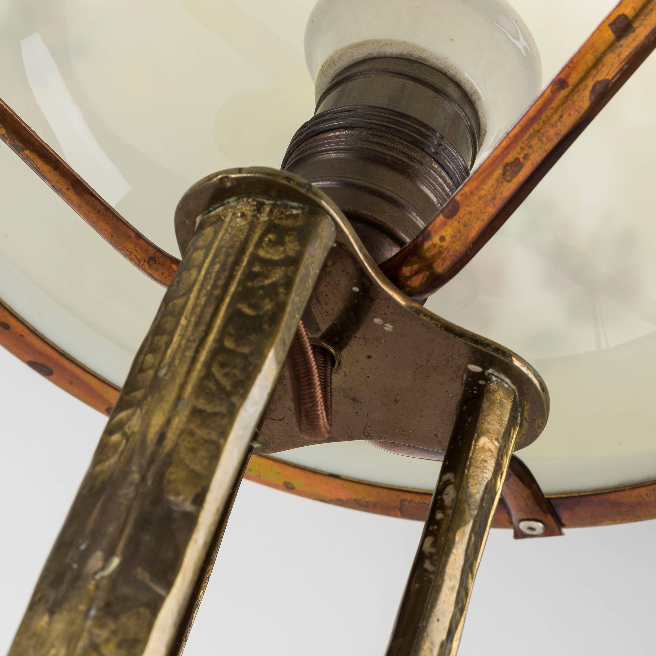 Art Nouveau Tischlampe im Zustand „Hervorragend“ in Vienna, AT
