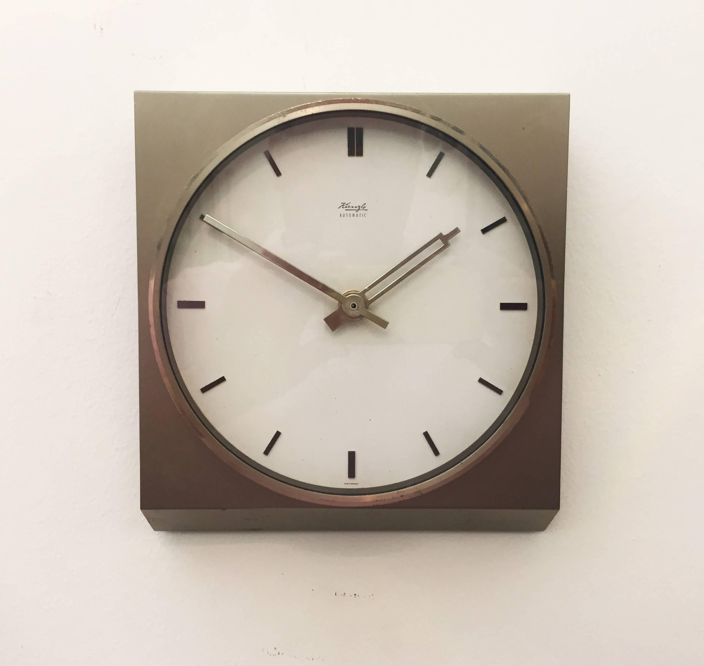 German Midcentury Kienzle Wall Clock
