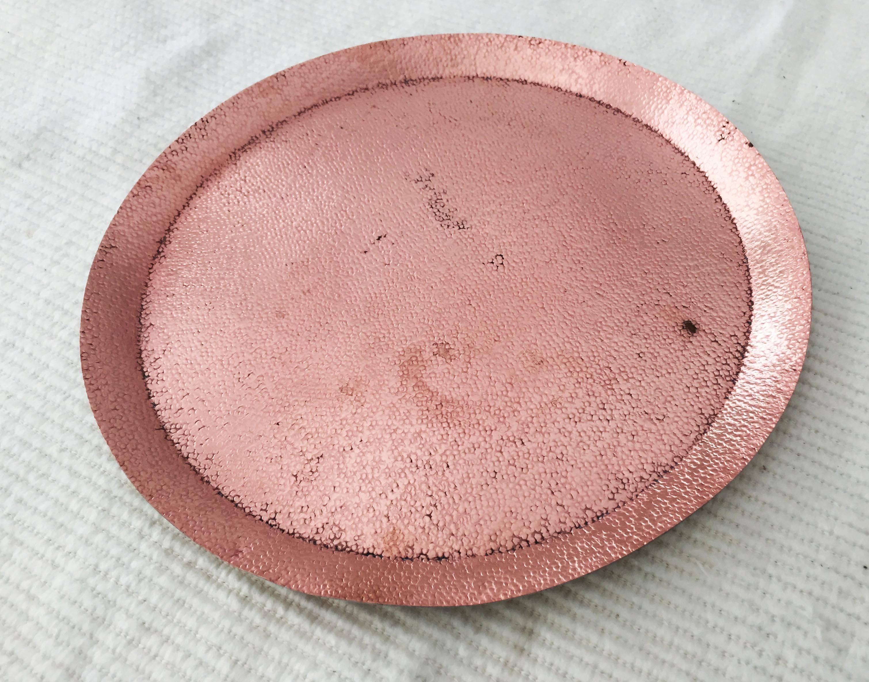 Mid-Century Modern Steel Plate by Hagenauer For Sale