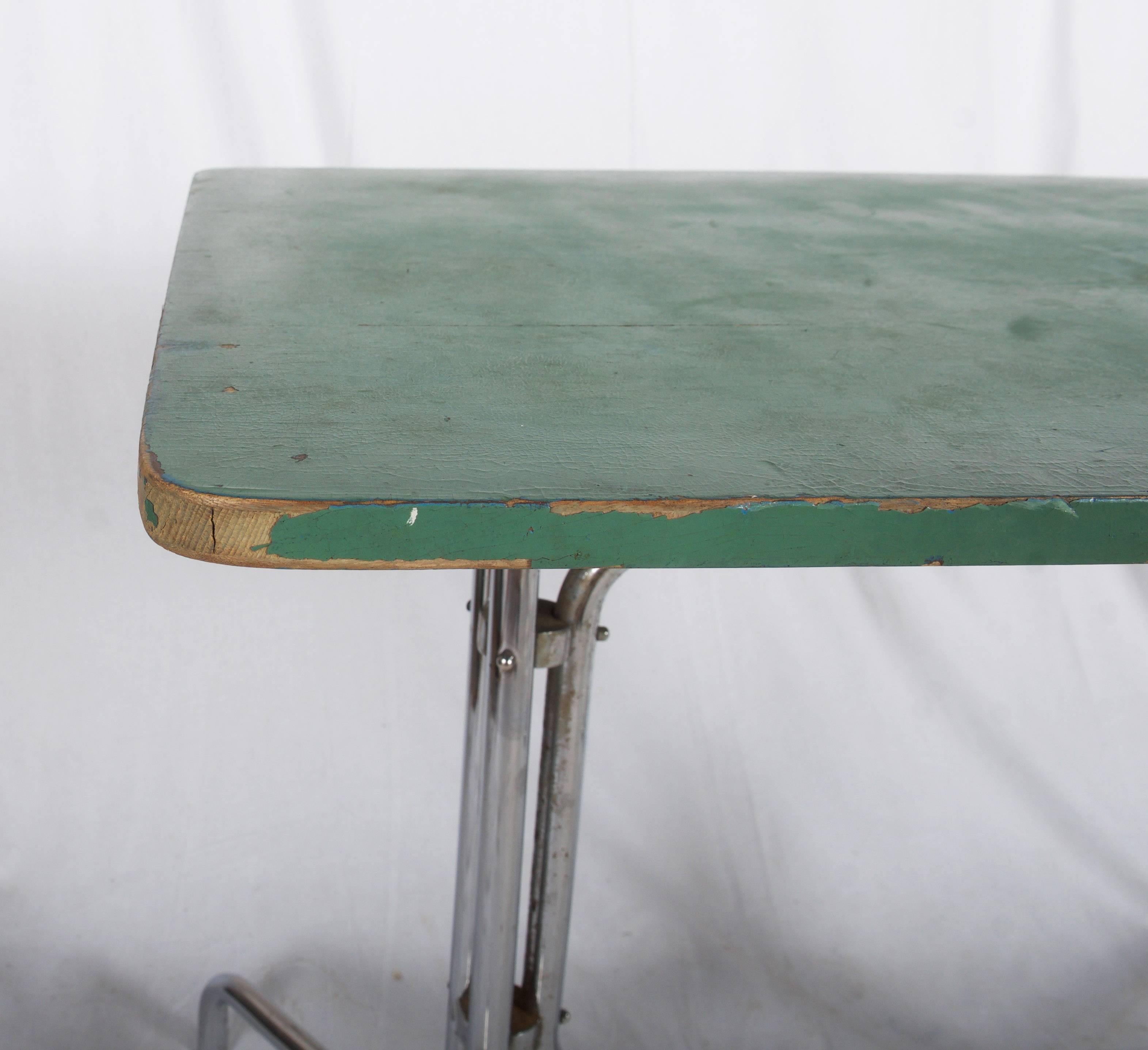 Steel Extremely Rare Bauhaus Table by Marcel Breuer for Mücke & Melder